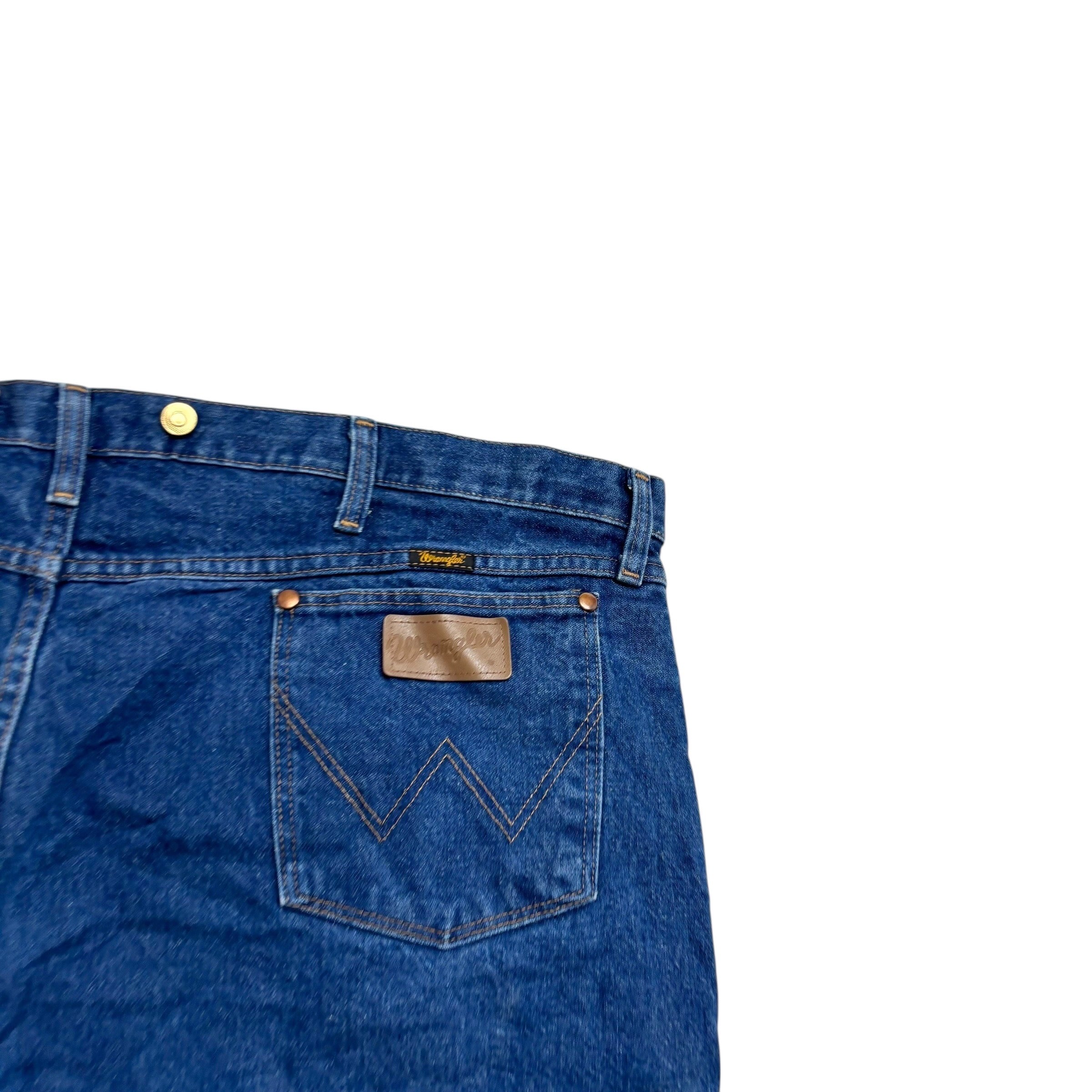 Wrangler Jeans Cowboy Cut W48 L27 Mens Mid Blue 13MWZ Original Fit Denim