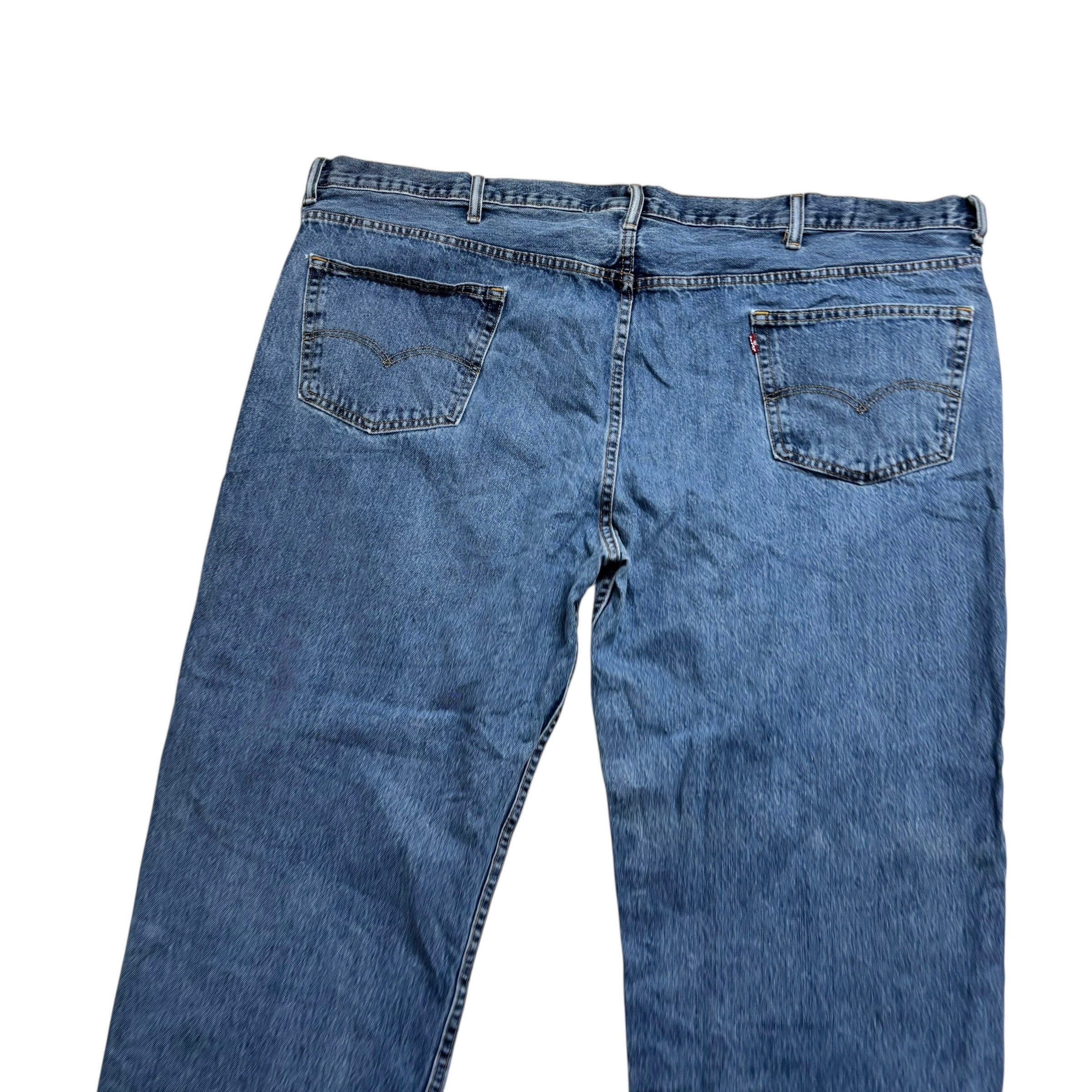 Levis 550 Jeans W54 L32 Mens Light Blue Baggy Relaxed Straight Fit Denim