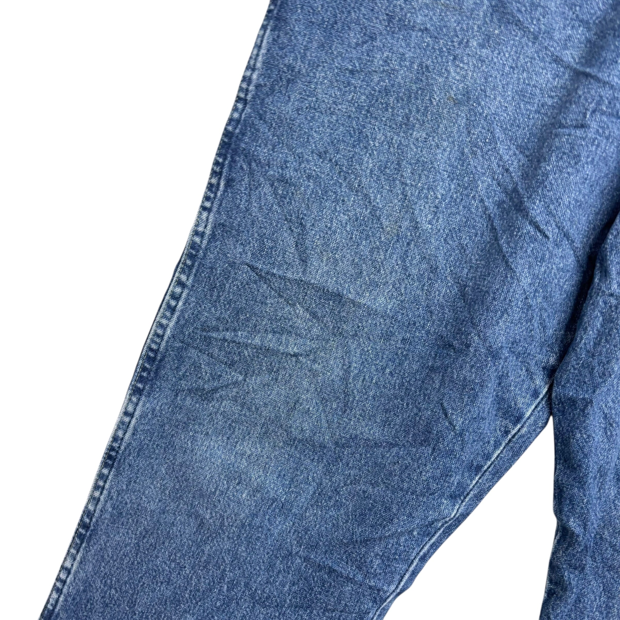 Wrangler Jeans Cowboy Cut W42 L33 Mens Mid Blue 13MG Regular Fit Denim