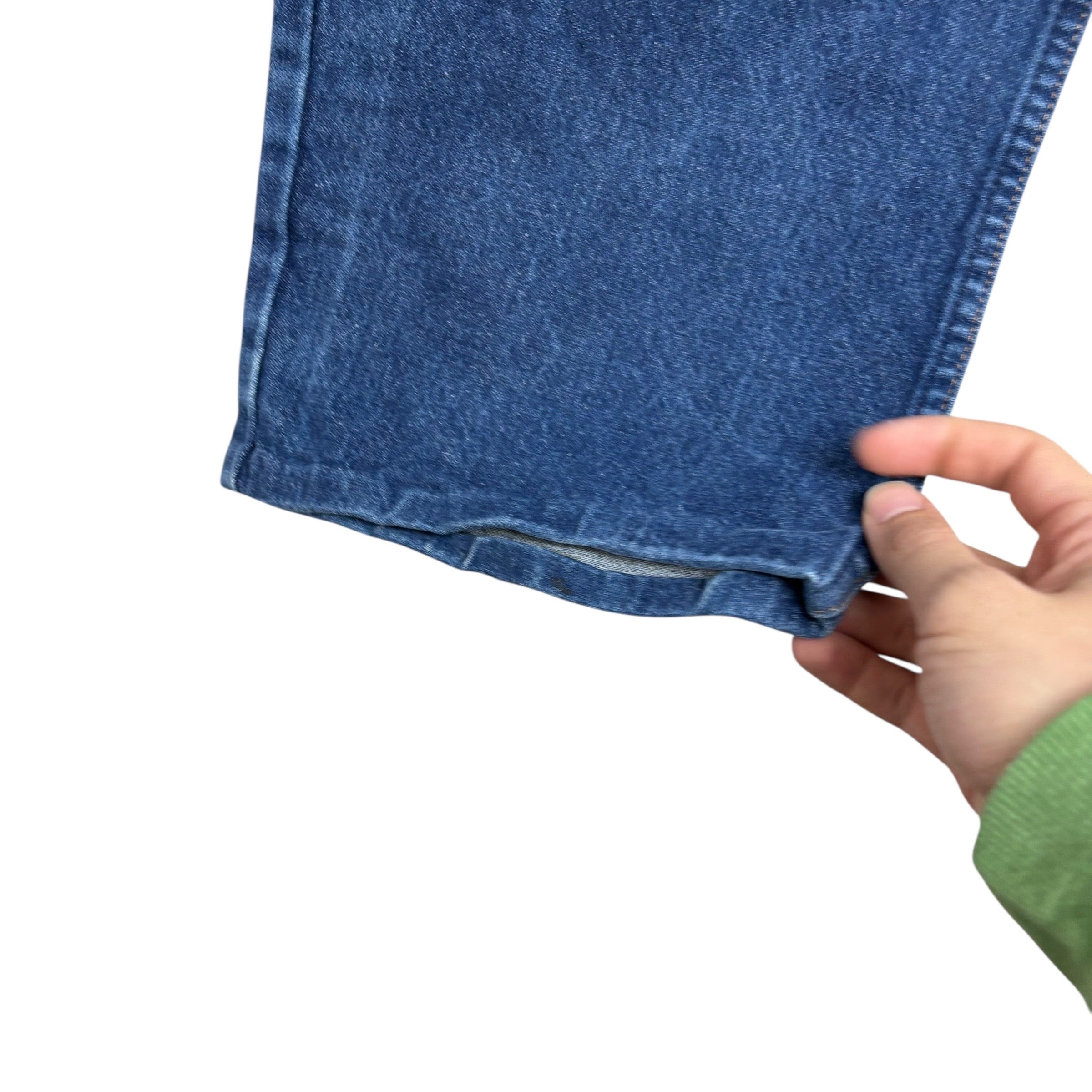 Wrangler Jeans Cowboy Cut W48 L27 Mens Mid Blue 13MWZ Original Fit Denim