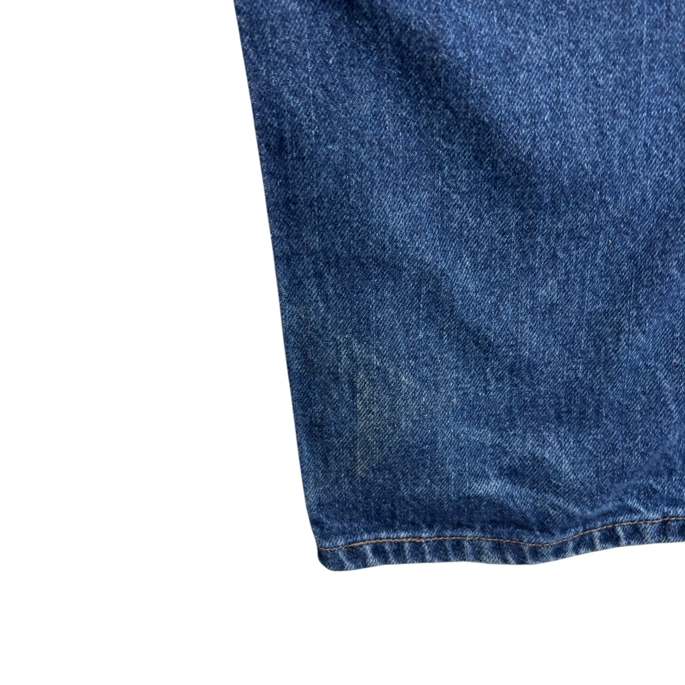 Lee Jeans W34 L30 Mens Mid Blue Regular Straight Fit Denim
