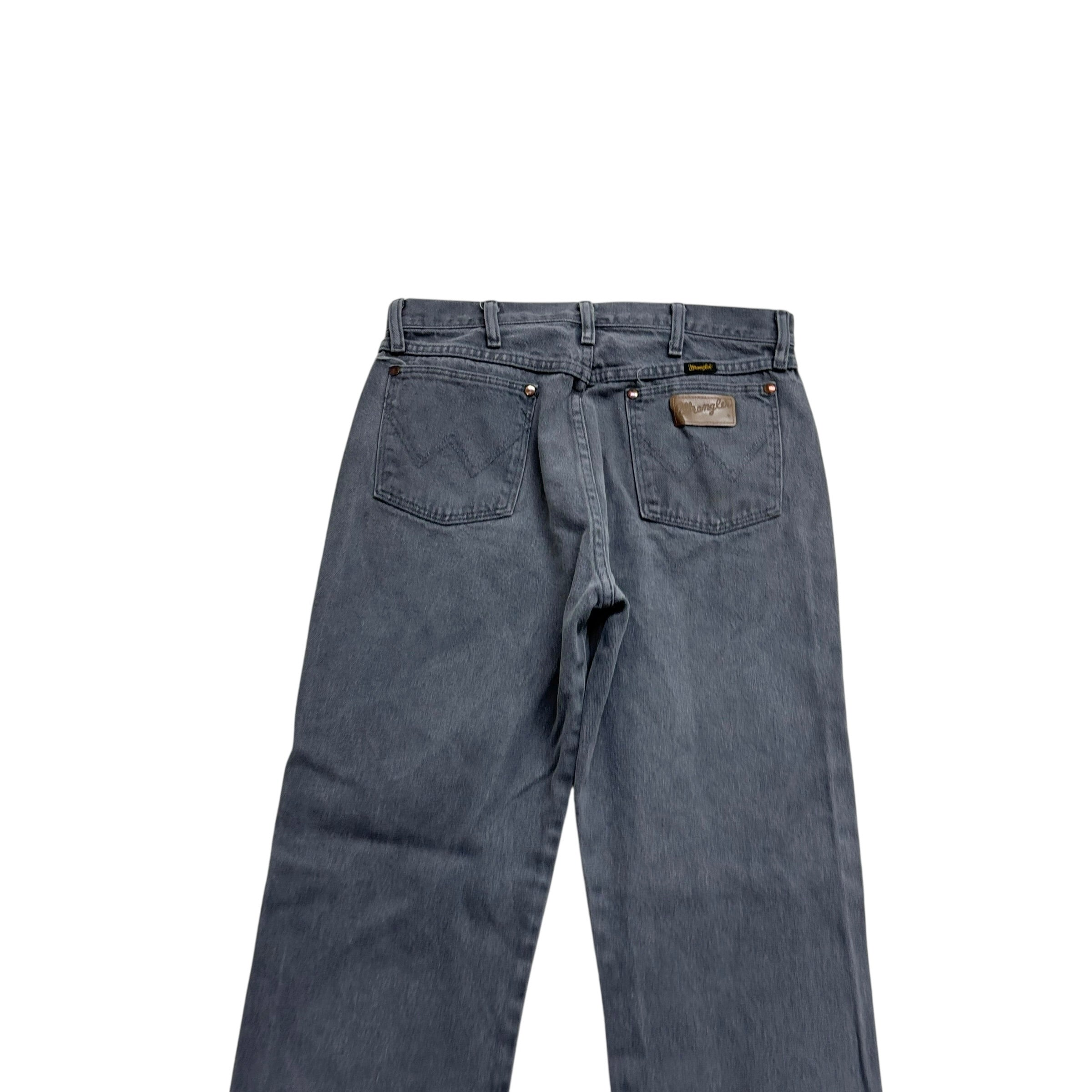 Wrangler Jeans Cowboy Cut W31 L34 Mens Grey 936 Slim Fit Denim (F)