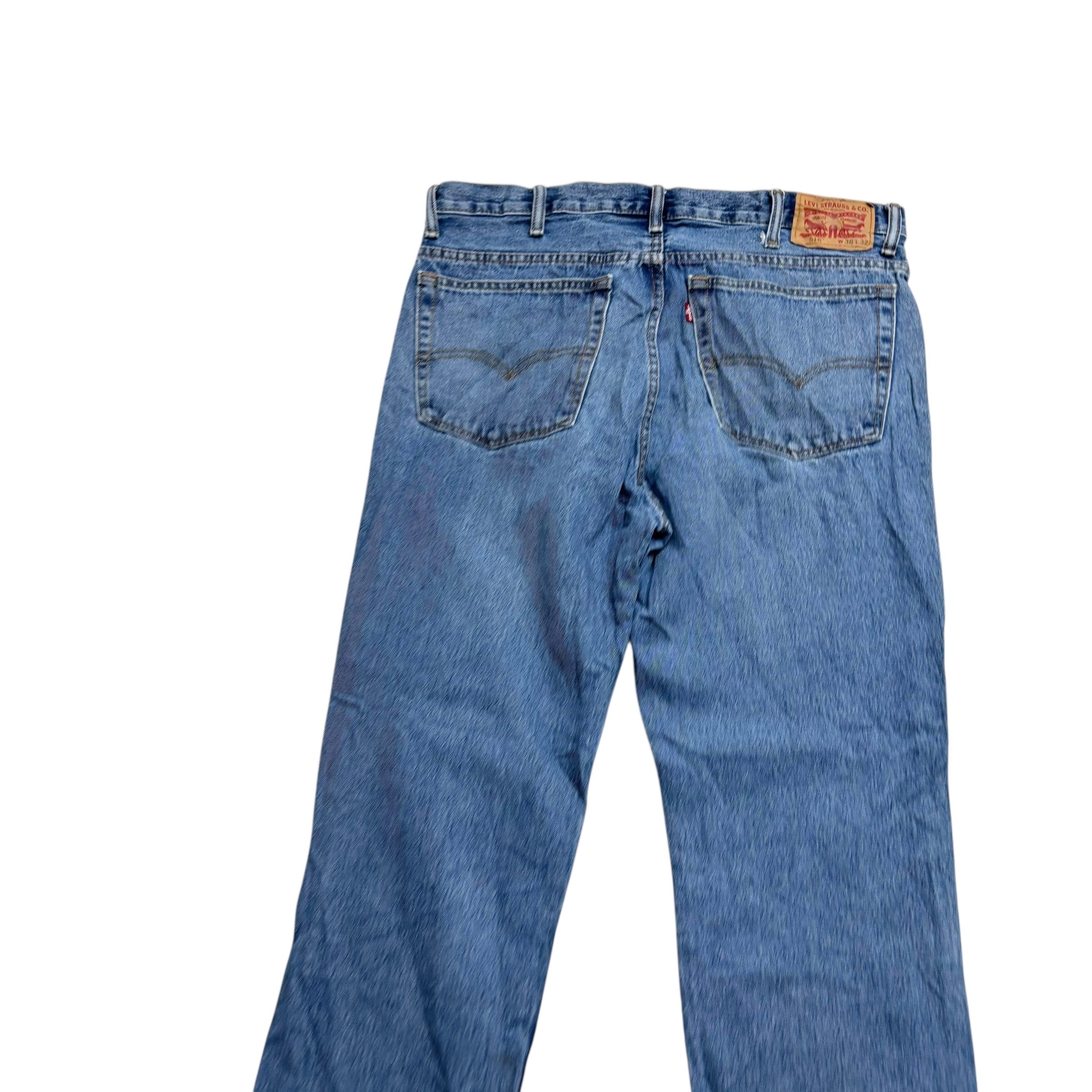 Levis 516 Jeans W38 L32 Mens Light Blue Regular Straight Fit Denim