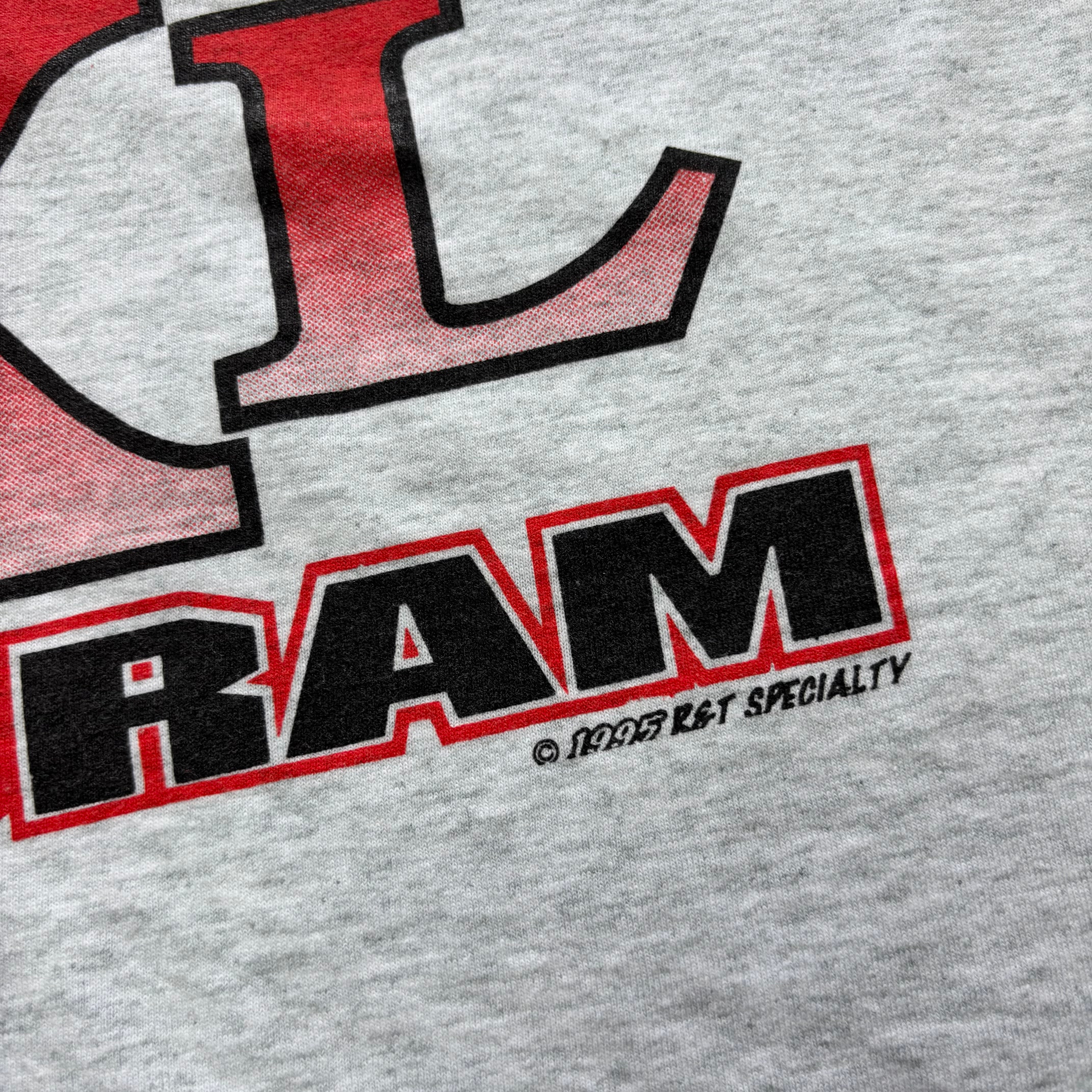 Vintage T Shirt Mens XL Grey Single Stitch Graphic Print 90s USA DARE (E)