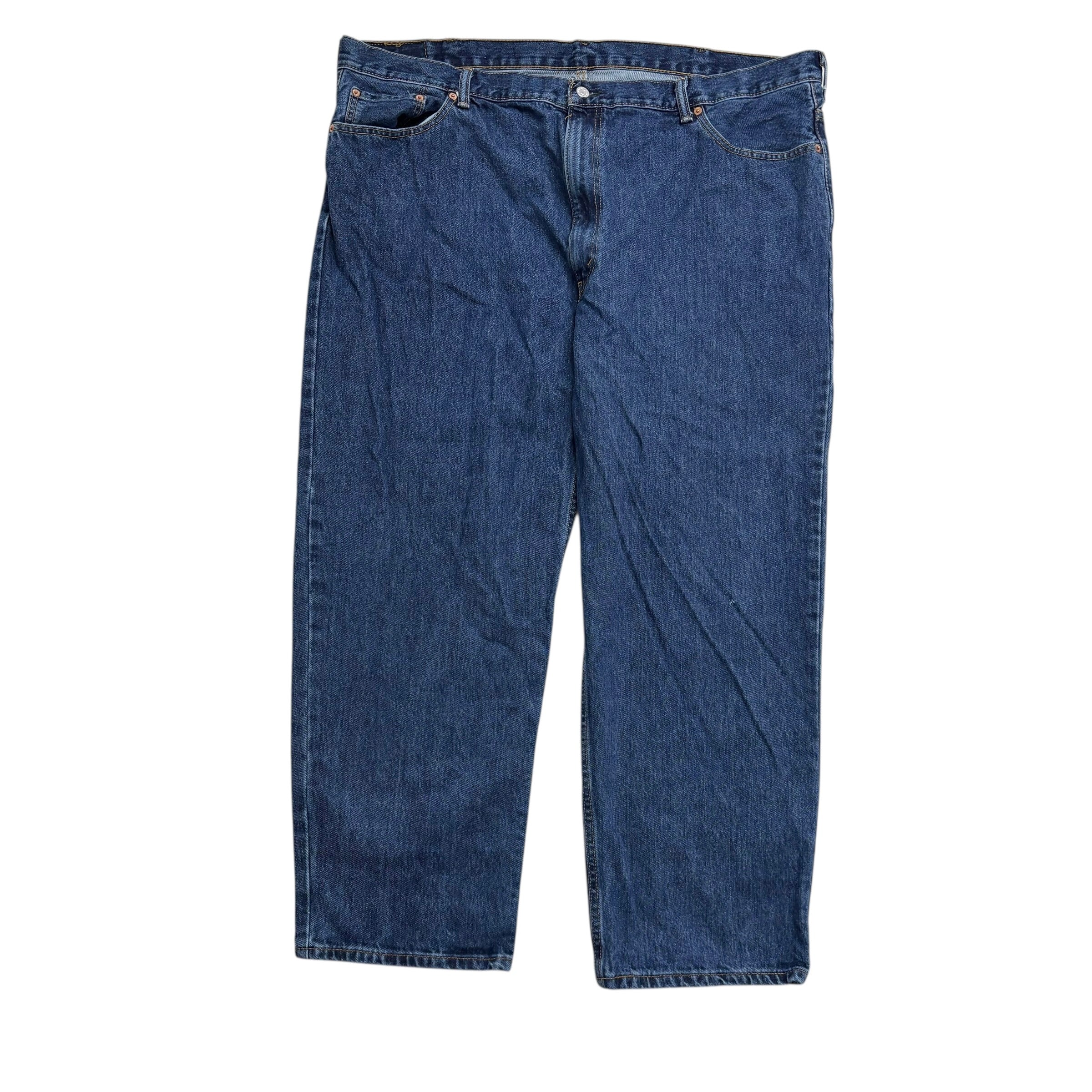 Levis 550 Jeans W48 L30 Mens Mid Blue Baggy Relaxed Straight Fit Denim