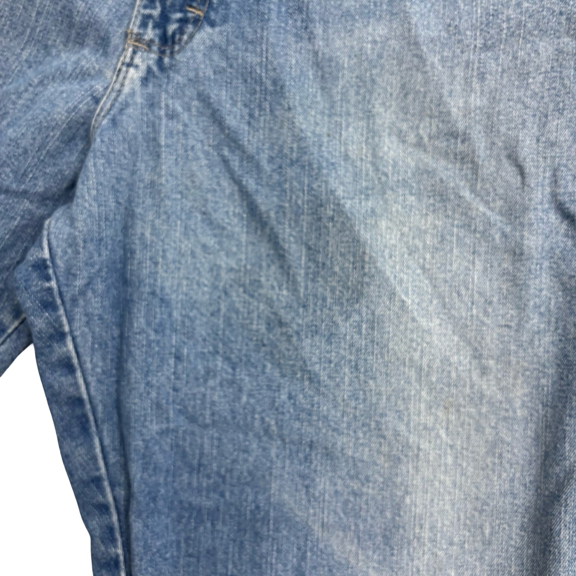 Wrangler Carpenter Jeans W38 L30 Mens Light Blue Relaxed Fit Vintage Denim