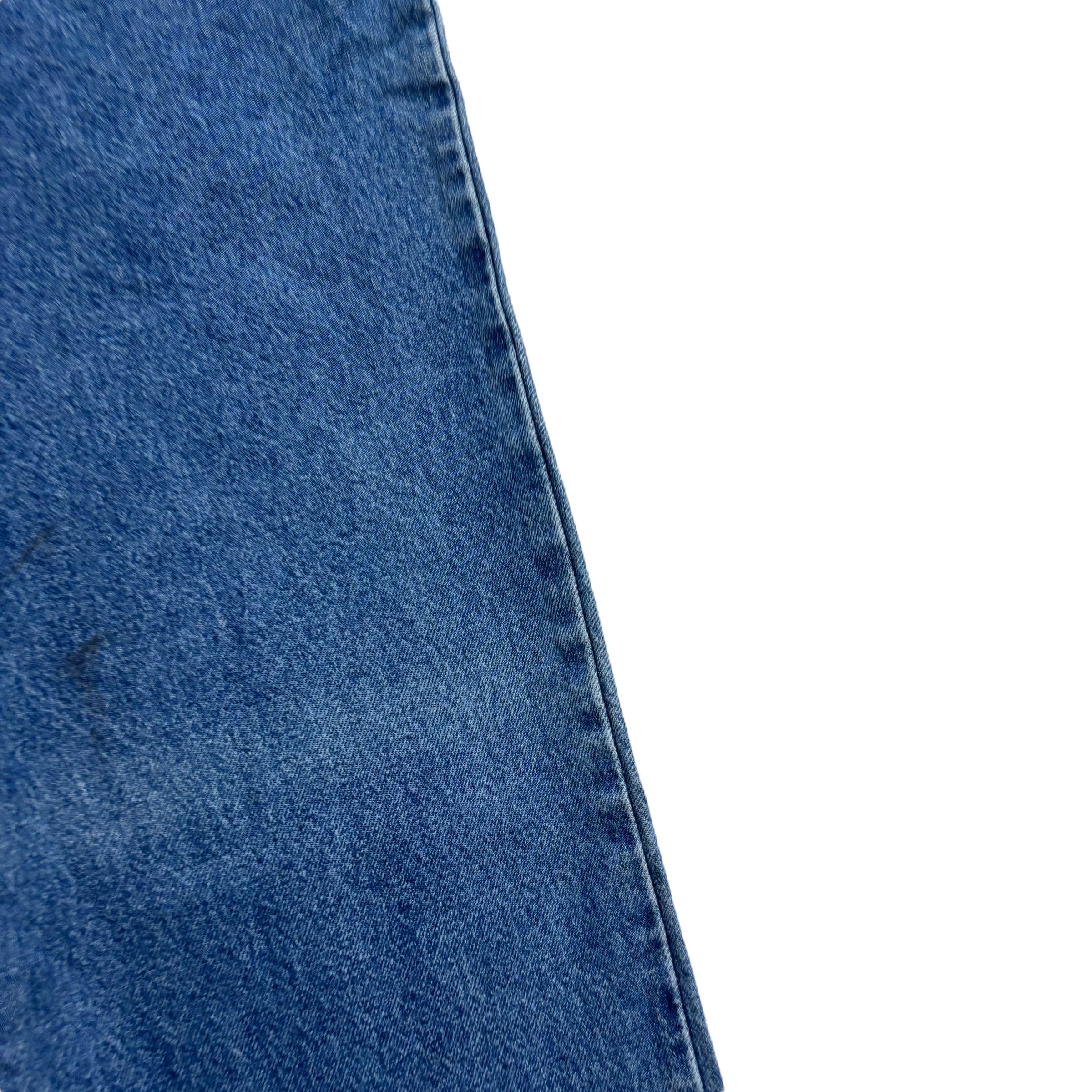 Levis Jeans W40 L32 Mens Mid Blue Baggy Relaxed Straight Fit Vintage Denim