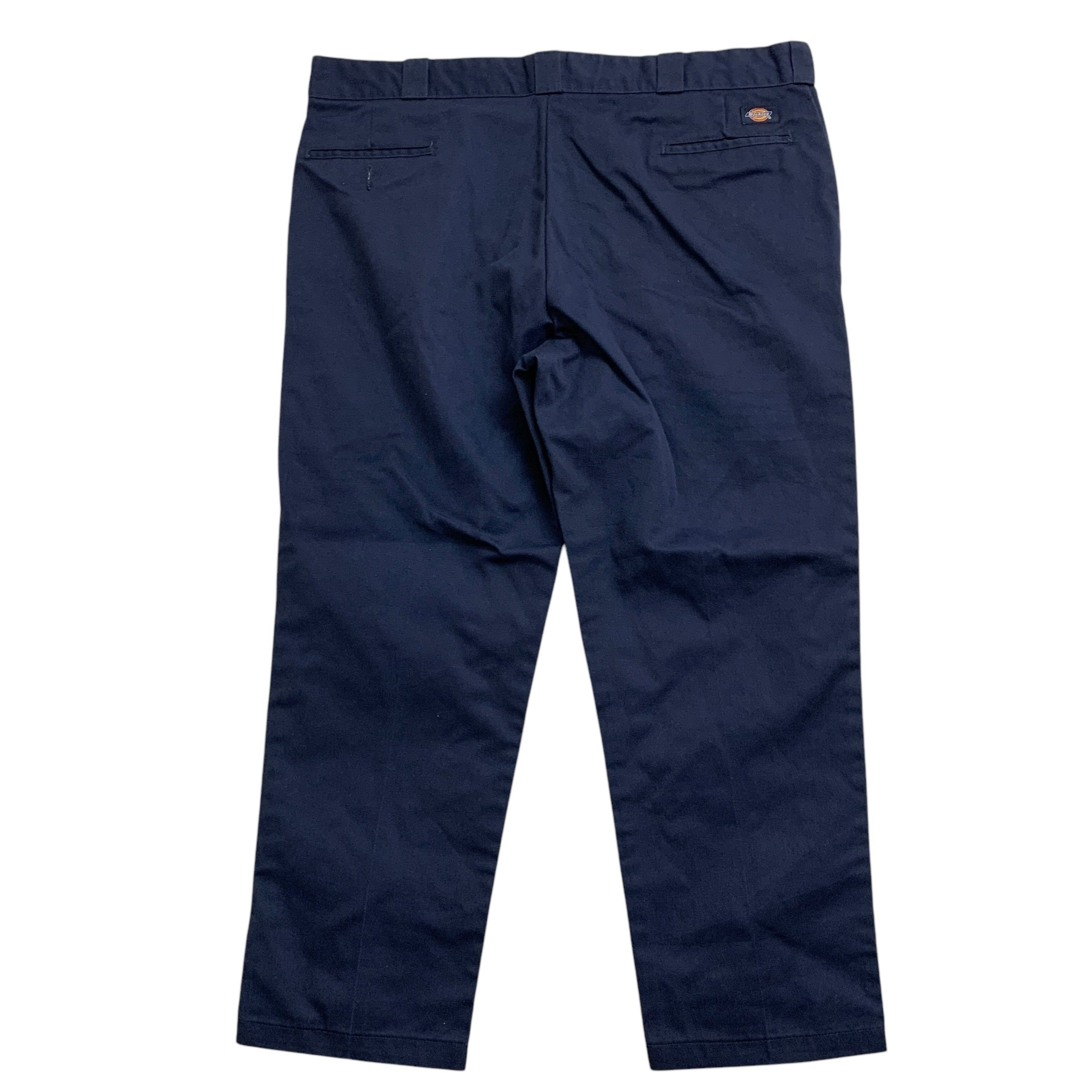 Dickies 874 Trousers W44 L30 Mens Navy Blue Pants Original Straight Fit Workwear