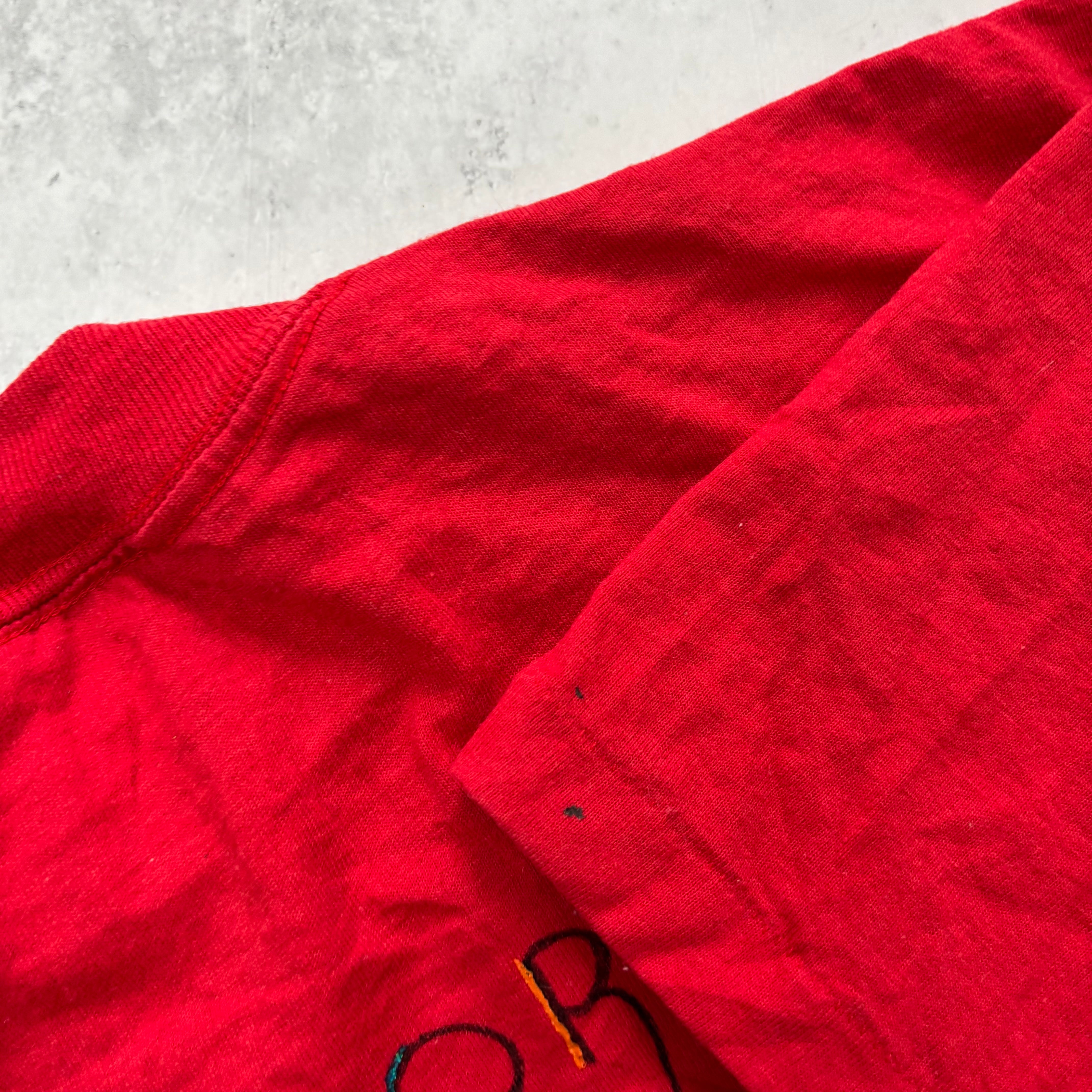 Vintage T Shirt Mens XL Red Single Stitch Graphic Print 90s USA