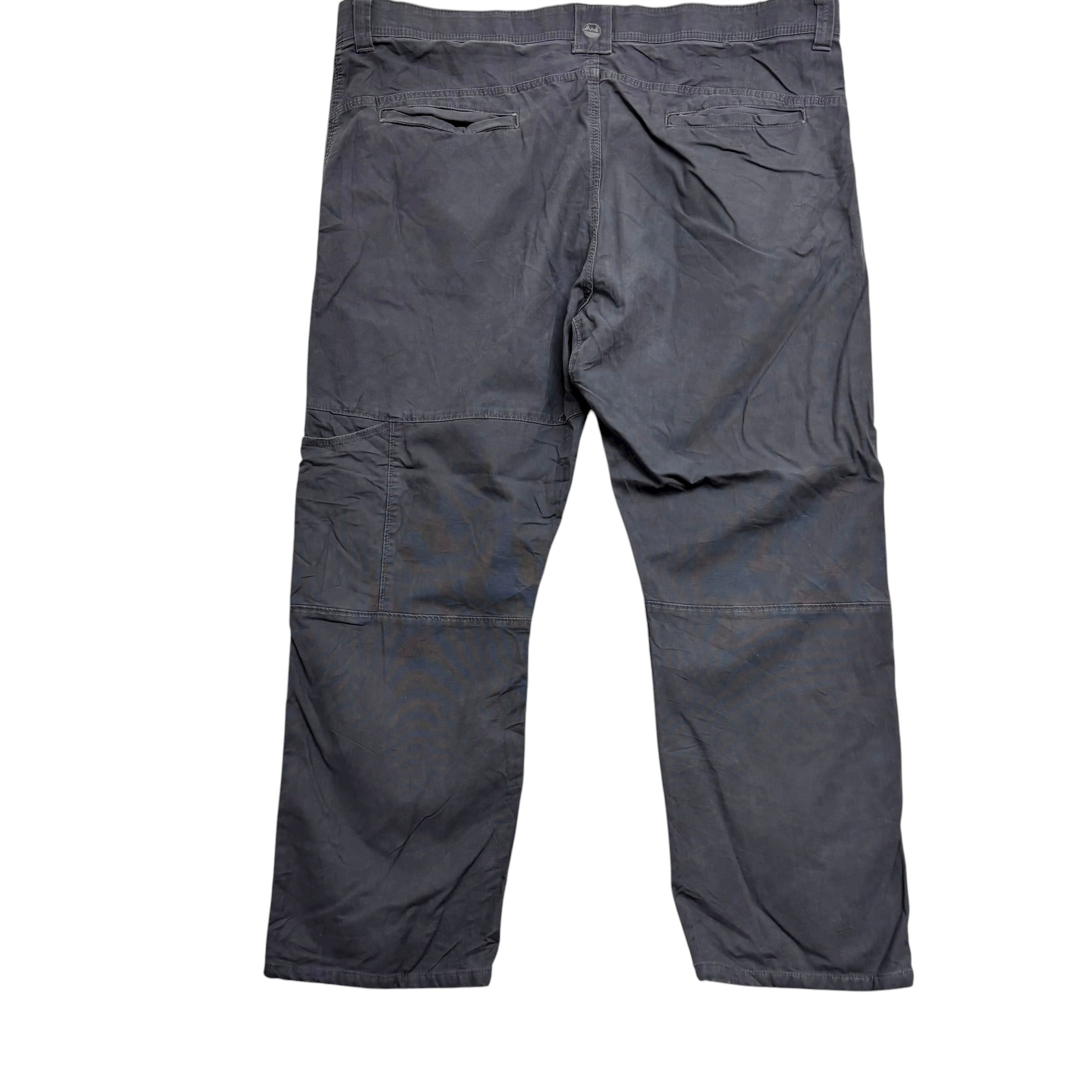 Wrangler Walking Trousers W42 L27 Mens Grey Regular Straight Fit Stretch (E)