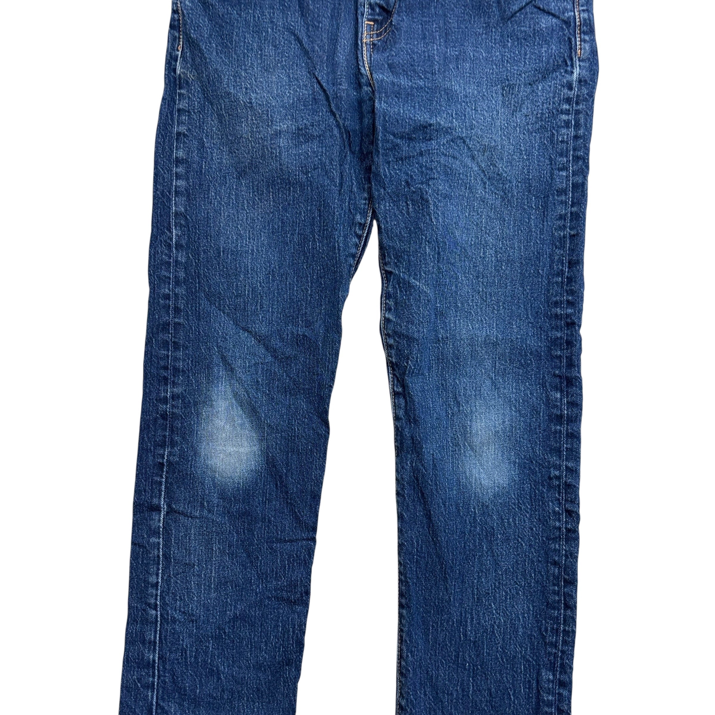 Levis 502 Jeans W30 L29 Mens Mid Blue Regular Tapered Fit Stretch Denim