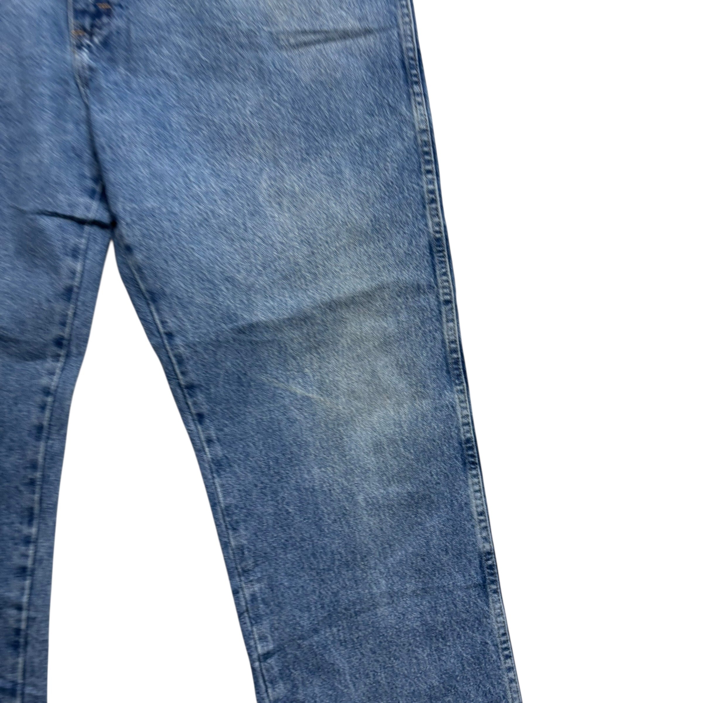 Wrangler Jeans W42 L32 Mens Light Blue Regular Straight Fit Denim