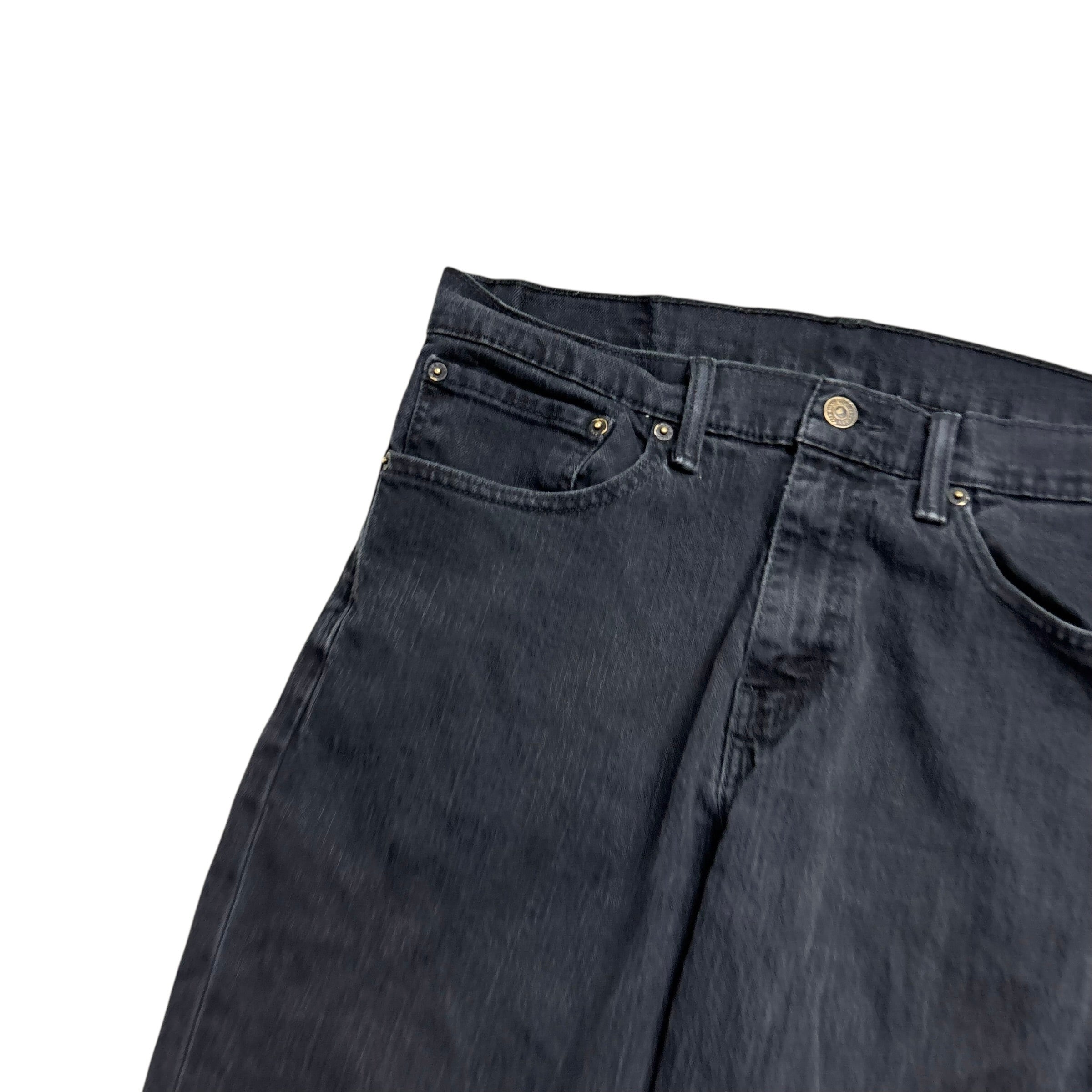 Levis 511 Jeans W34 L32 Mens Black Slim Fit Stretch Vintage Denim