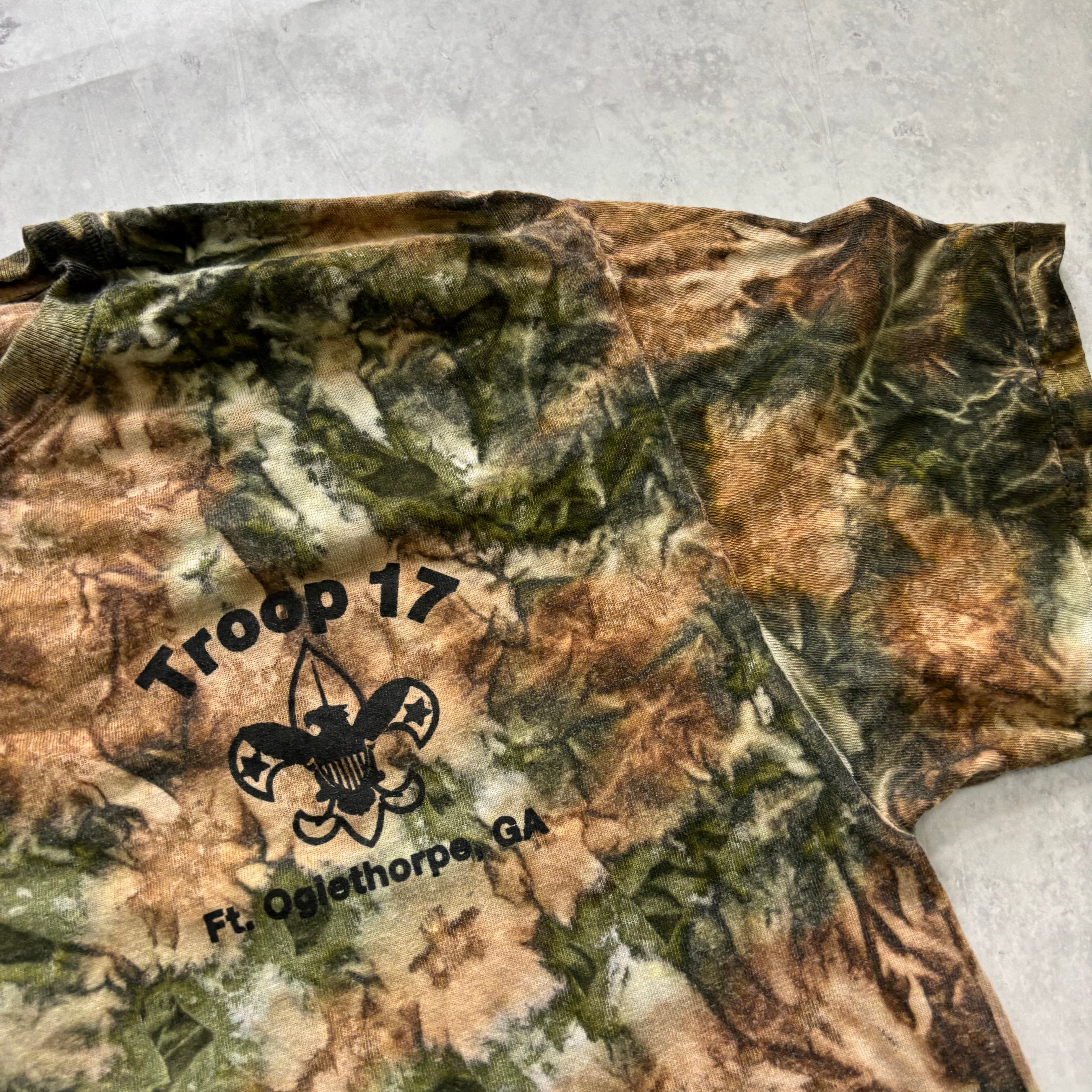 RealTree T Shirt Mens Medium Camo Y2K Hunting Cotton (E)