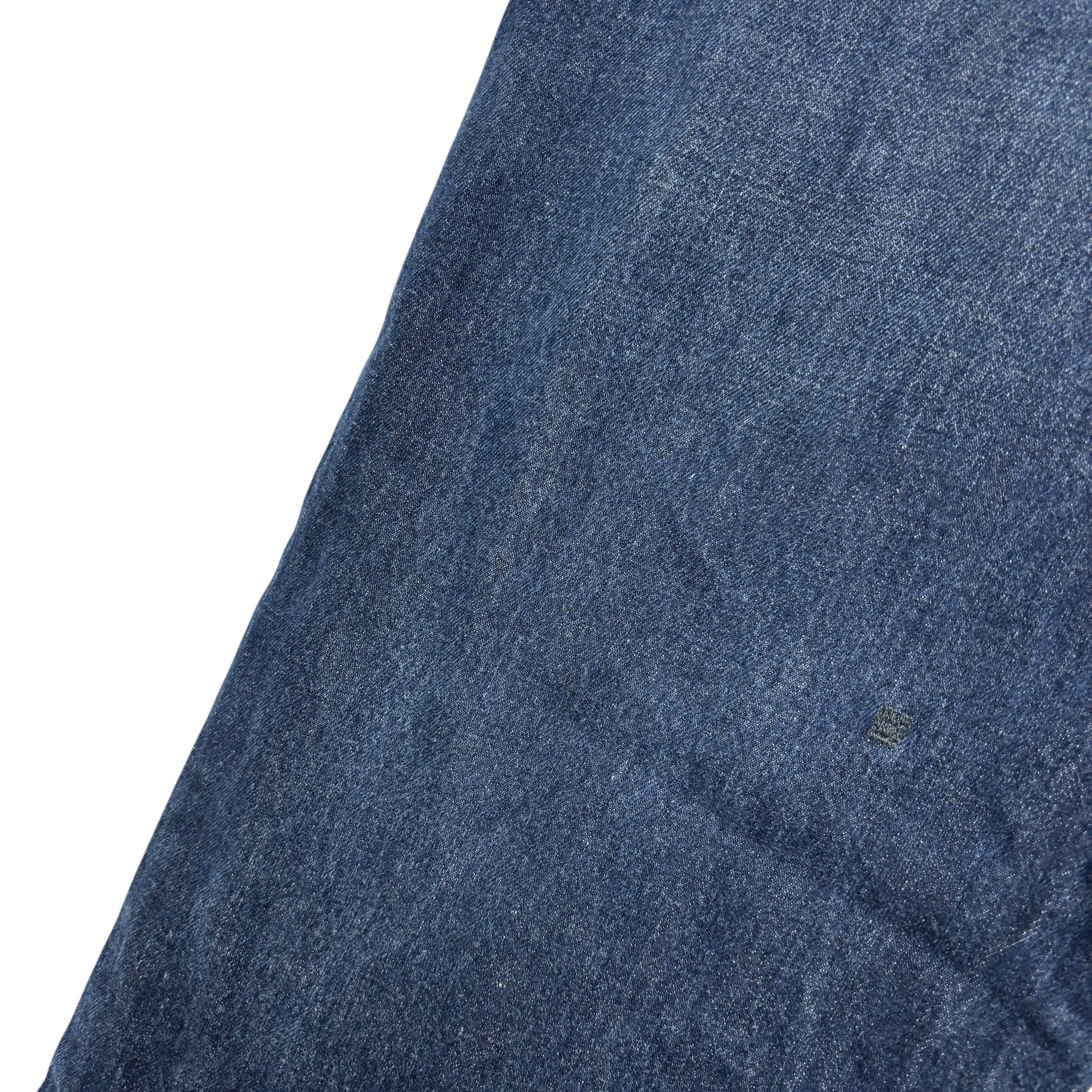 Lee Jeans W40 L32 Mens Dark Blue Baggy Relaxed Straight Fit Vintage Denim