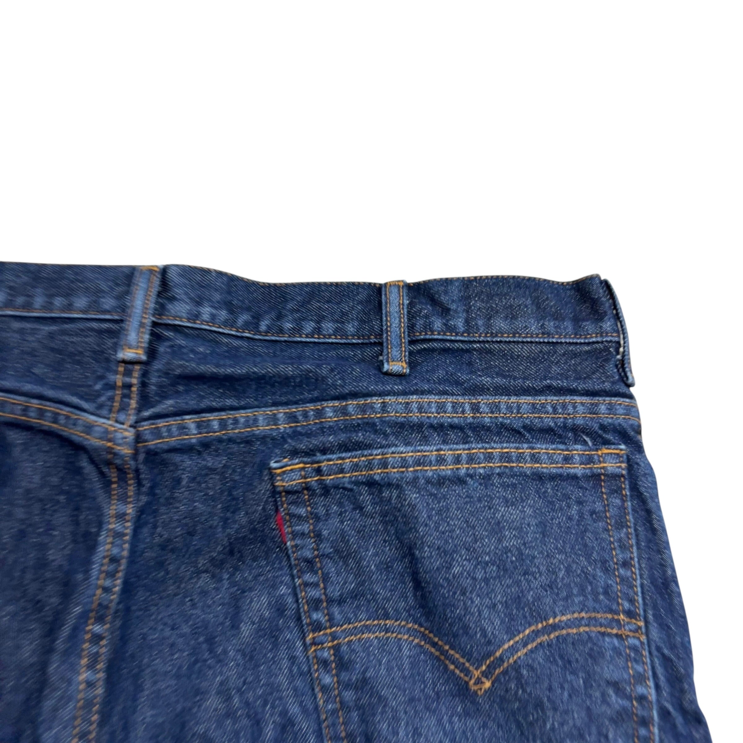 Levis 517 Jeans W42 L36 Mens Dark Blue Regular Bootcut Fit Denim