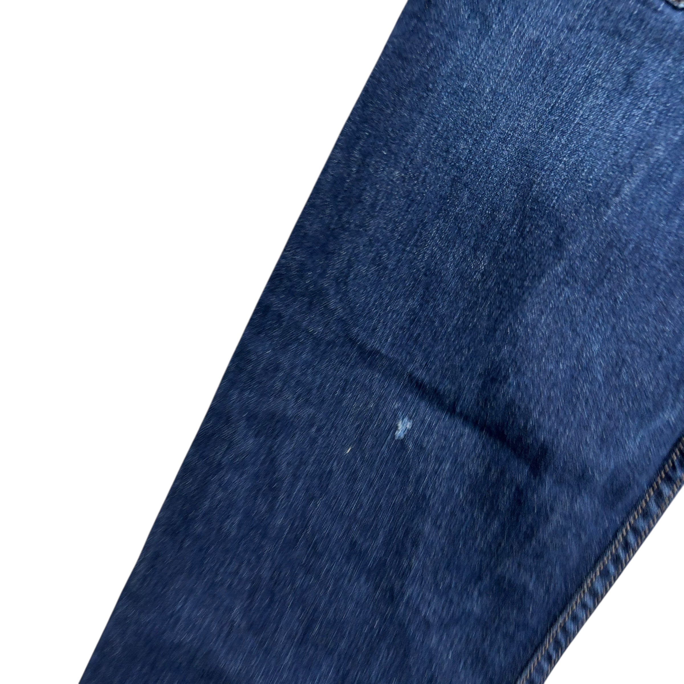 Levis 514 Jeans W32 L30 Mens Dark Blue Regular Straight Fit Stretch Denim