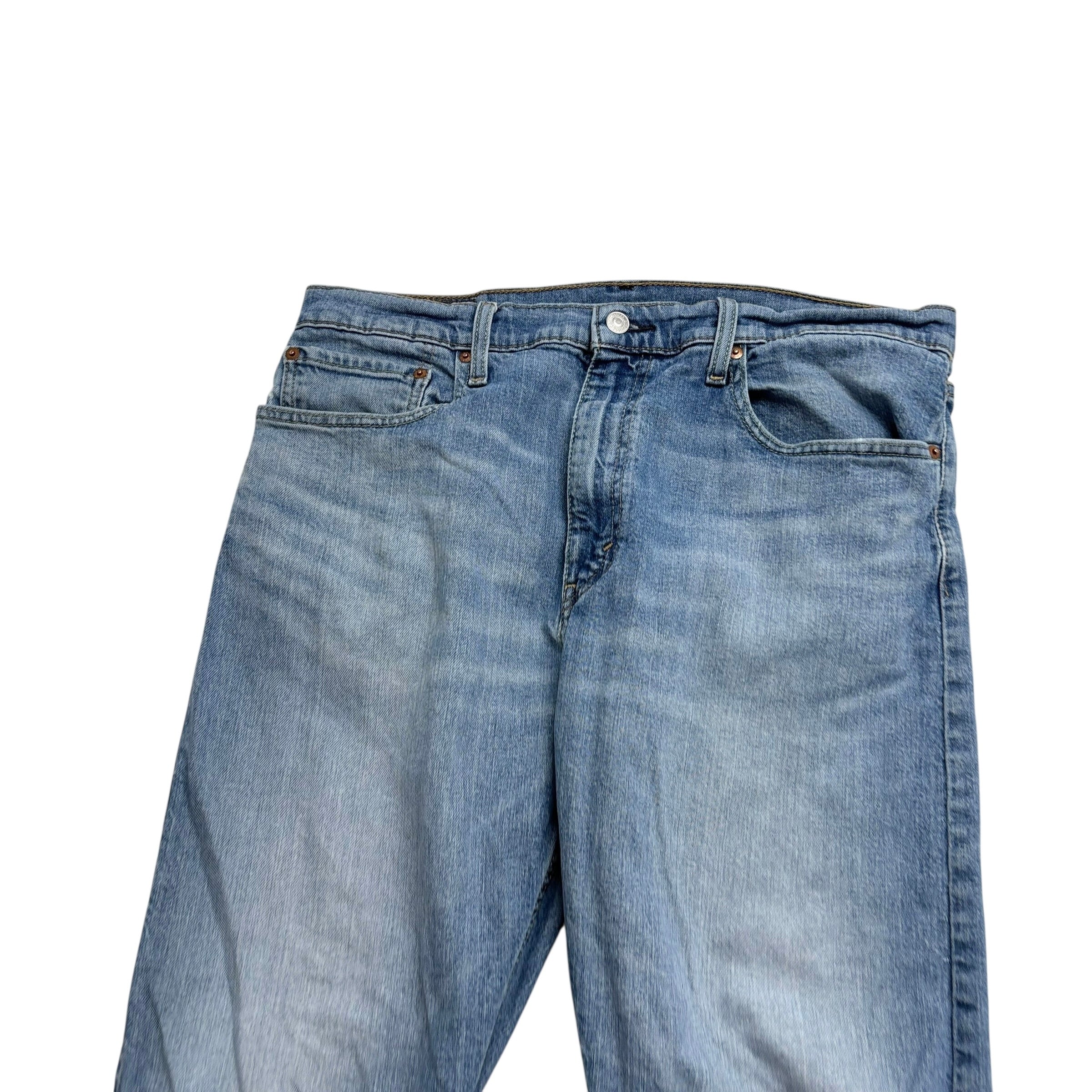 Levis 512 Jeans W36 L32 Mens Light Blue Slim Tapered Fit Stretch Denim (F)