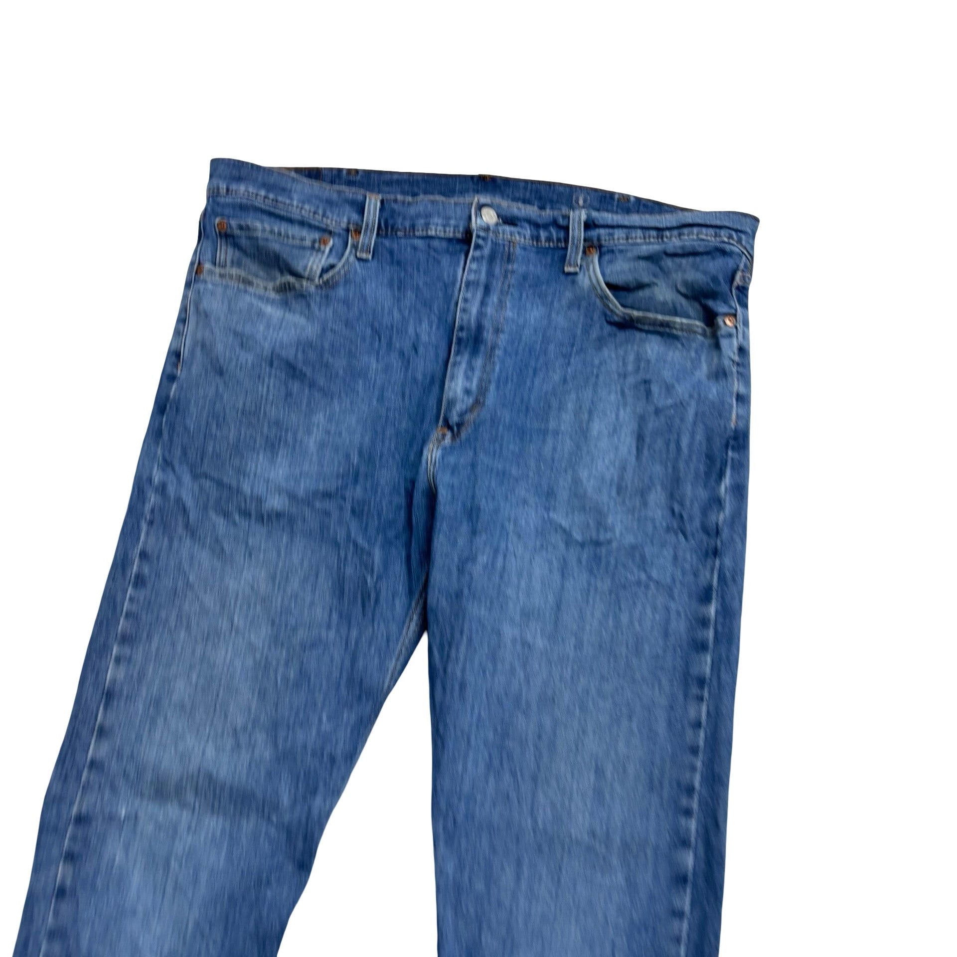 Levis 512 Jeans W38 L33 Mens Mid Blue Slim Tapered Fit Stretch Denim