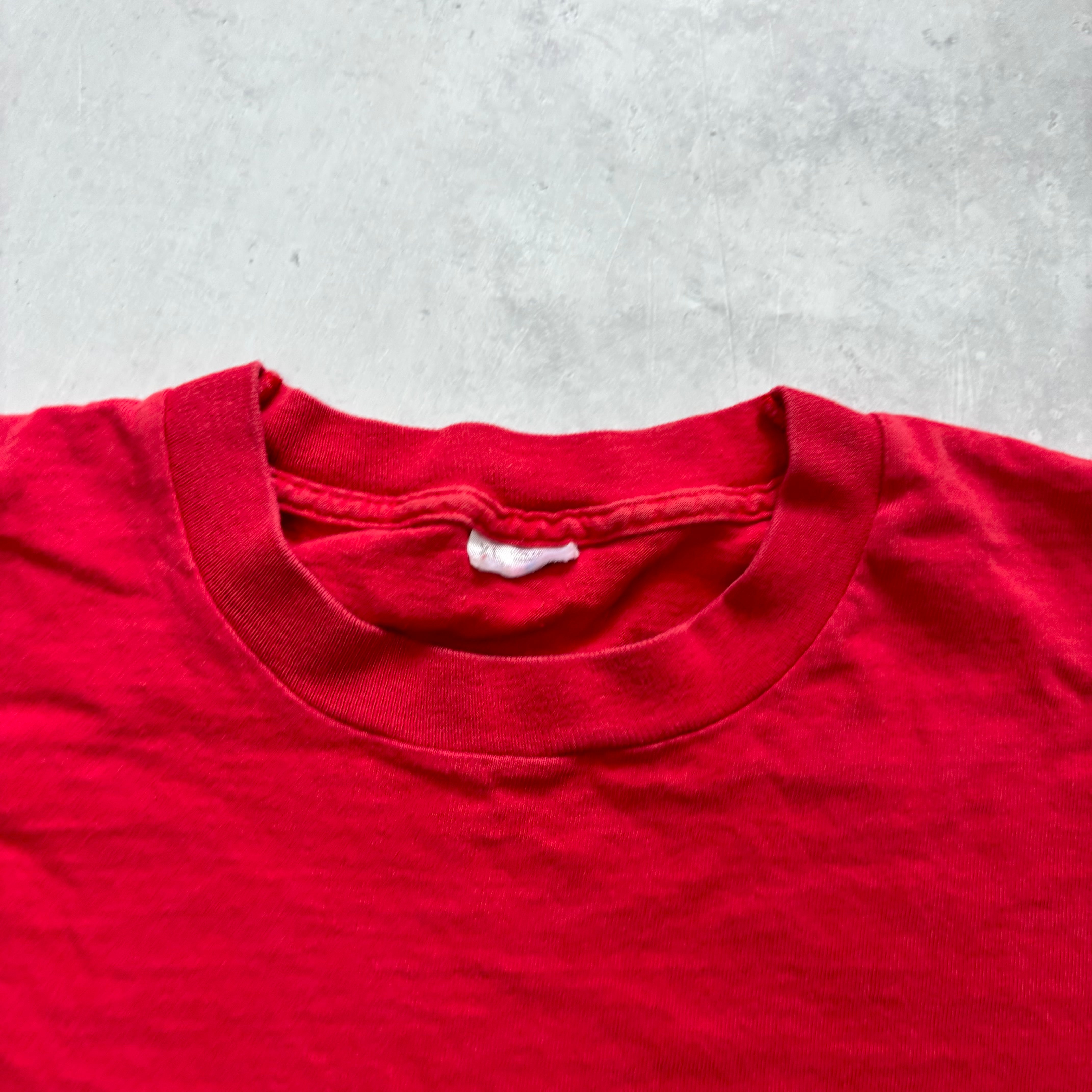 Vintage T Shirt Mens XL Red Single Stitch Graphic Print 90s USA