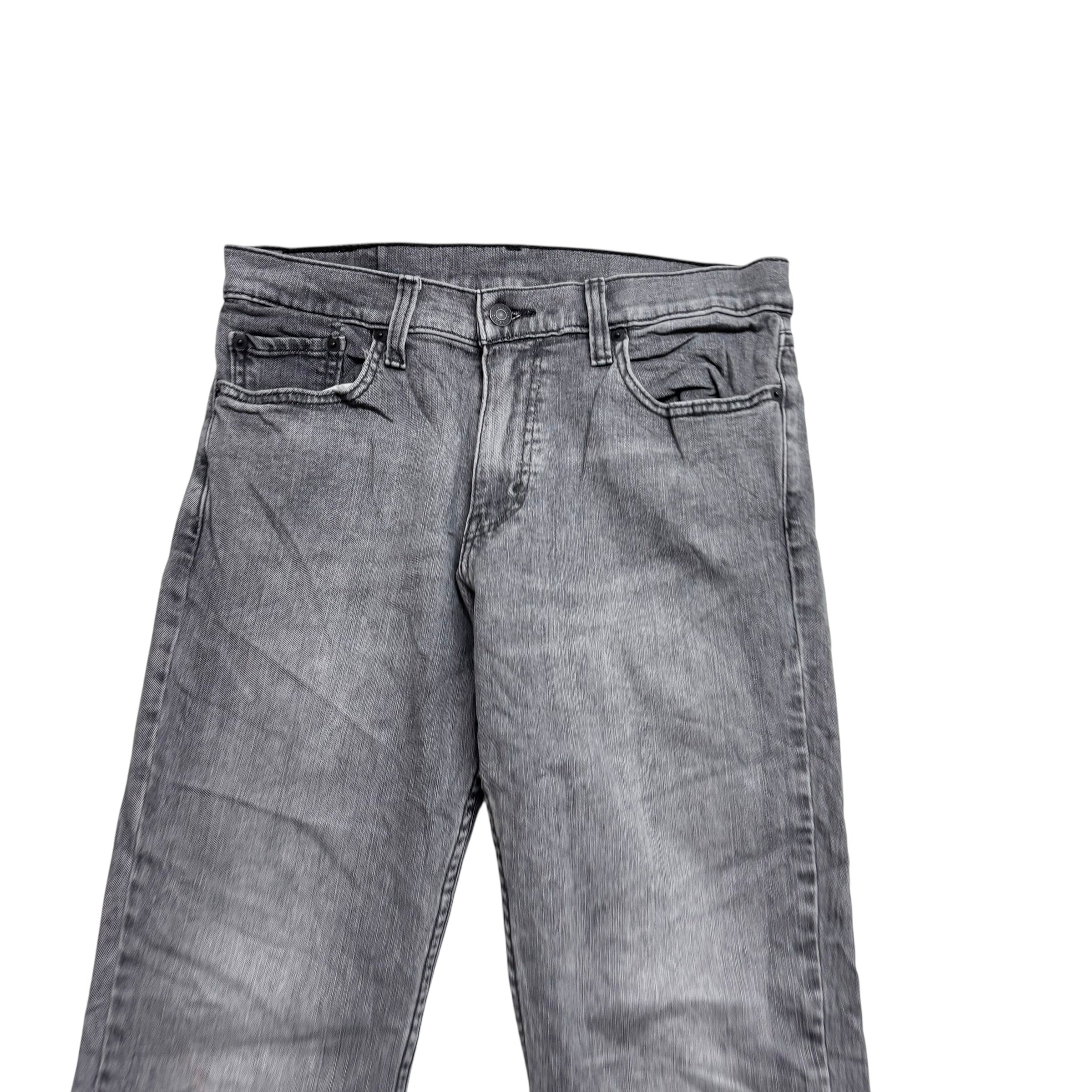 Levis 511 Jeans W32 L30 Mens Grey Slim Fit Stretch Denim