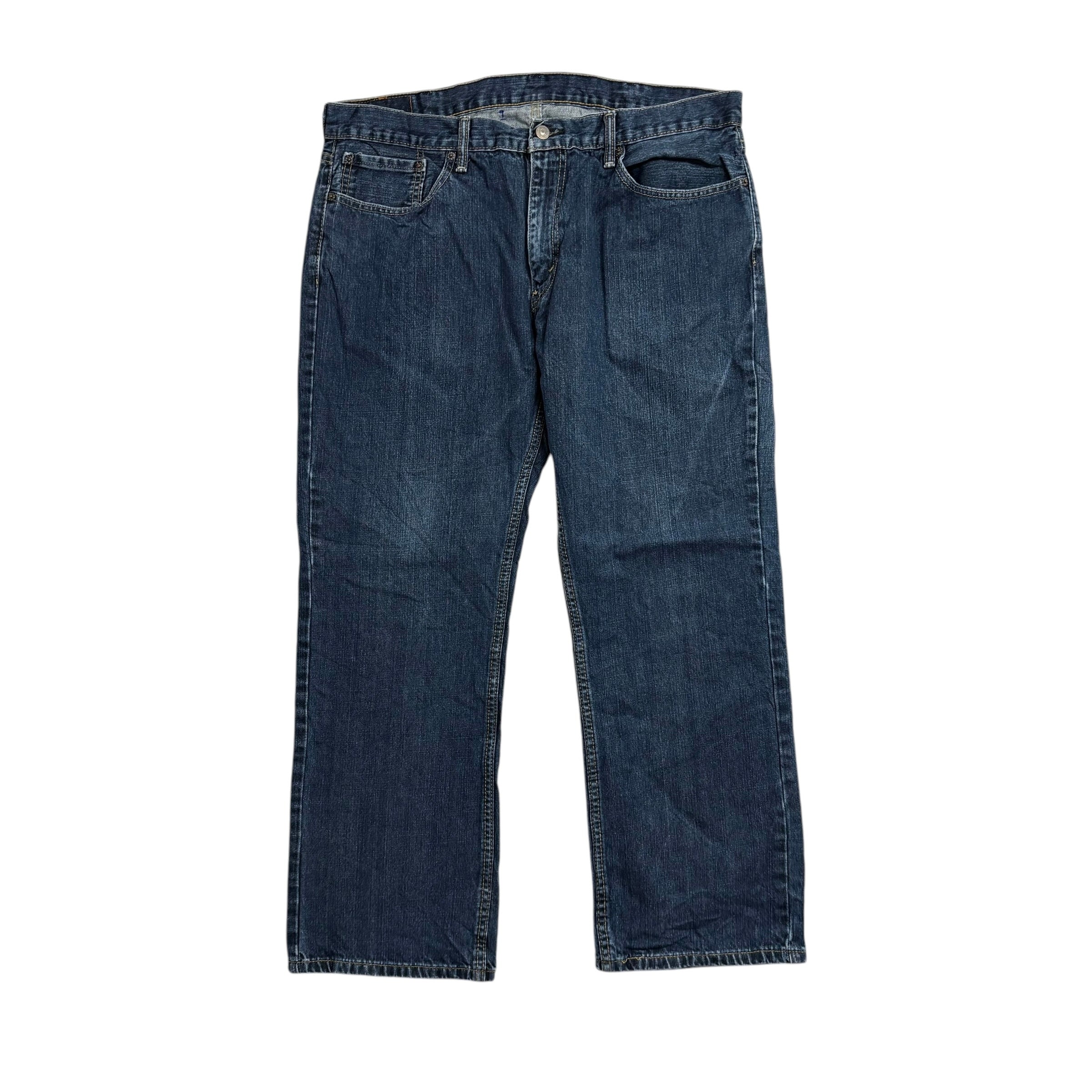 Levis 559 Jeans W38 L30 Mens Dark Blue Baggy Relaxed Straight Fit Denim (E)