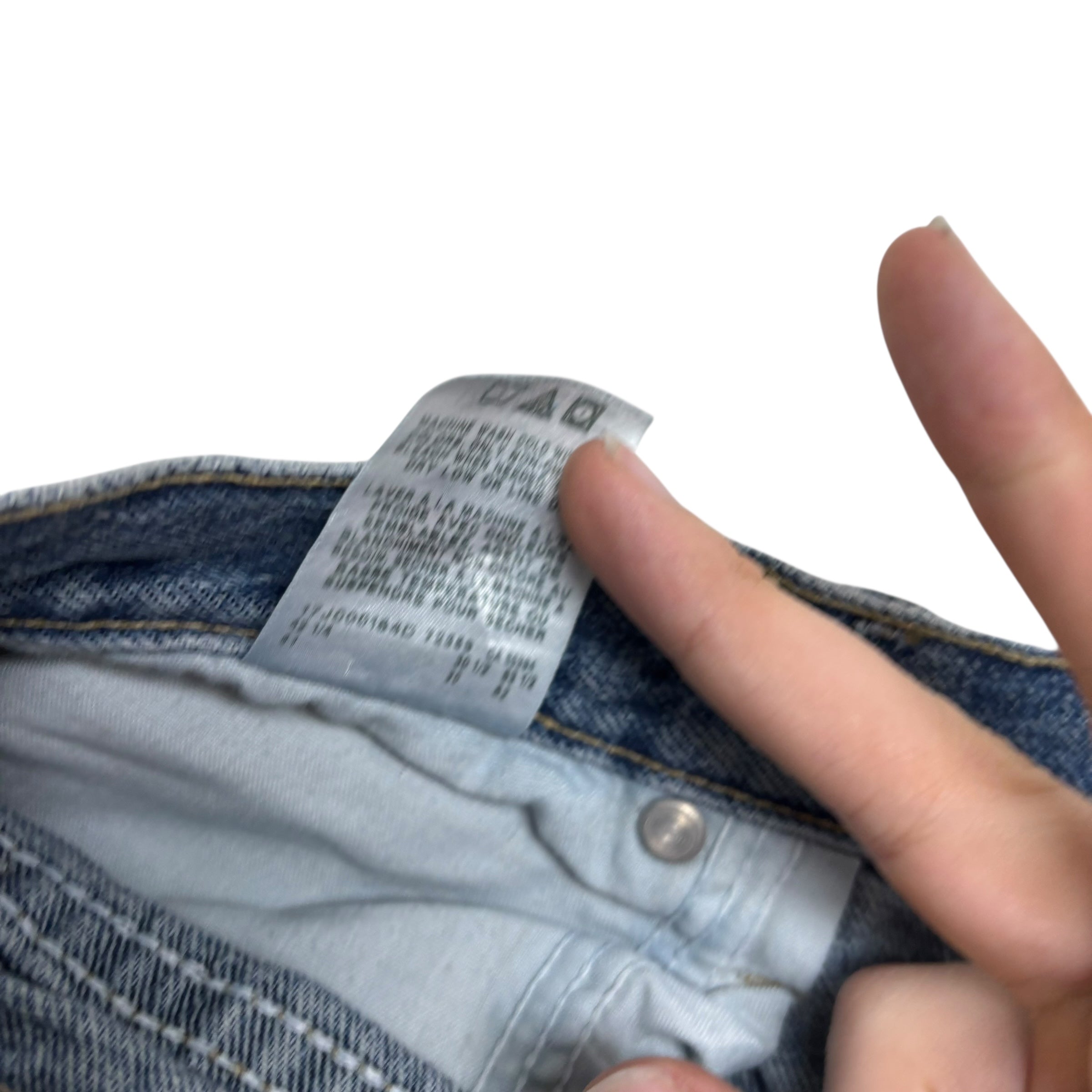 Wrangler Jeans W40 L30 Mens Mid Blue Relaxed Straight Fit Denim (E)