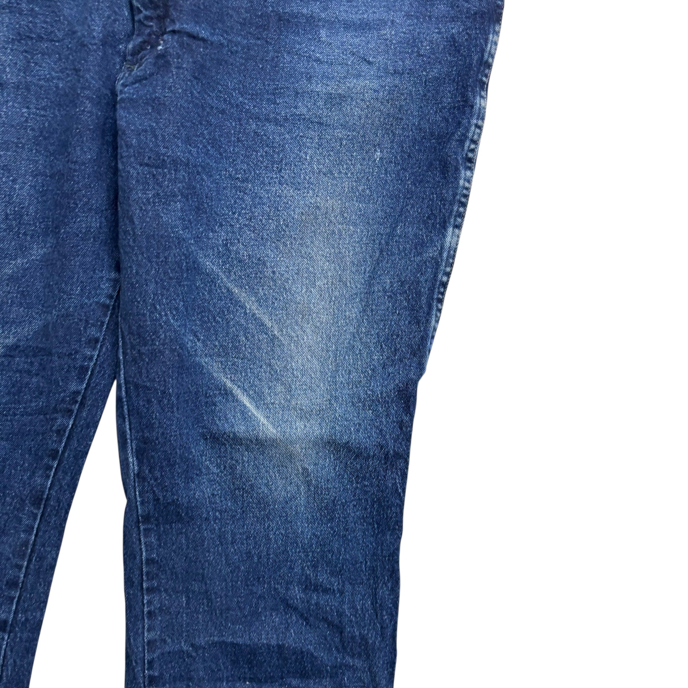 Wrangler Jeans Cowboy Cut W44 L29 Mens Dark Blue 947 Bootcut Fit Stretch