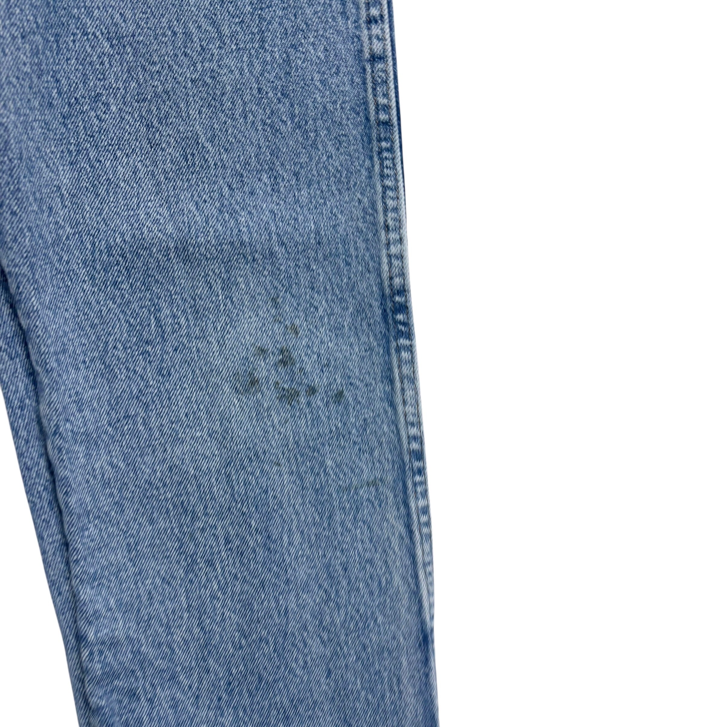 Wrangler Jeans W30 L32 Mens Light Blue Regular Straight Fit Denim