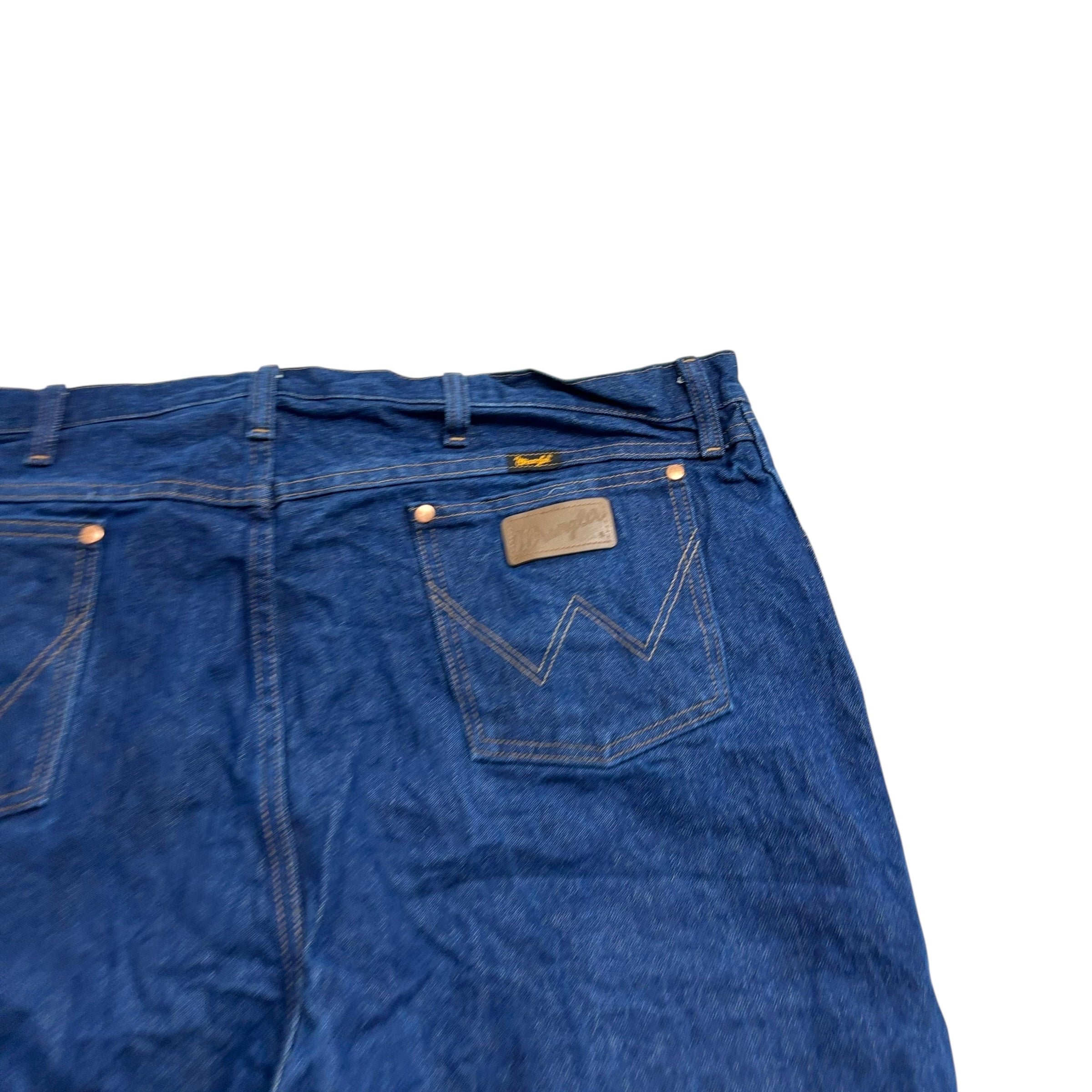 Wrangler Jeans Cowboy Cut W44 L38 Mens Dark Blue 13MWZ Original Fit Denim