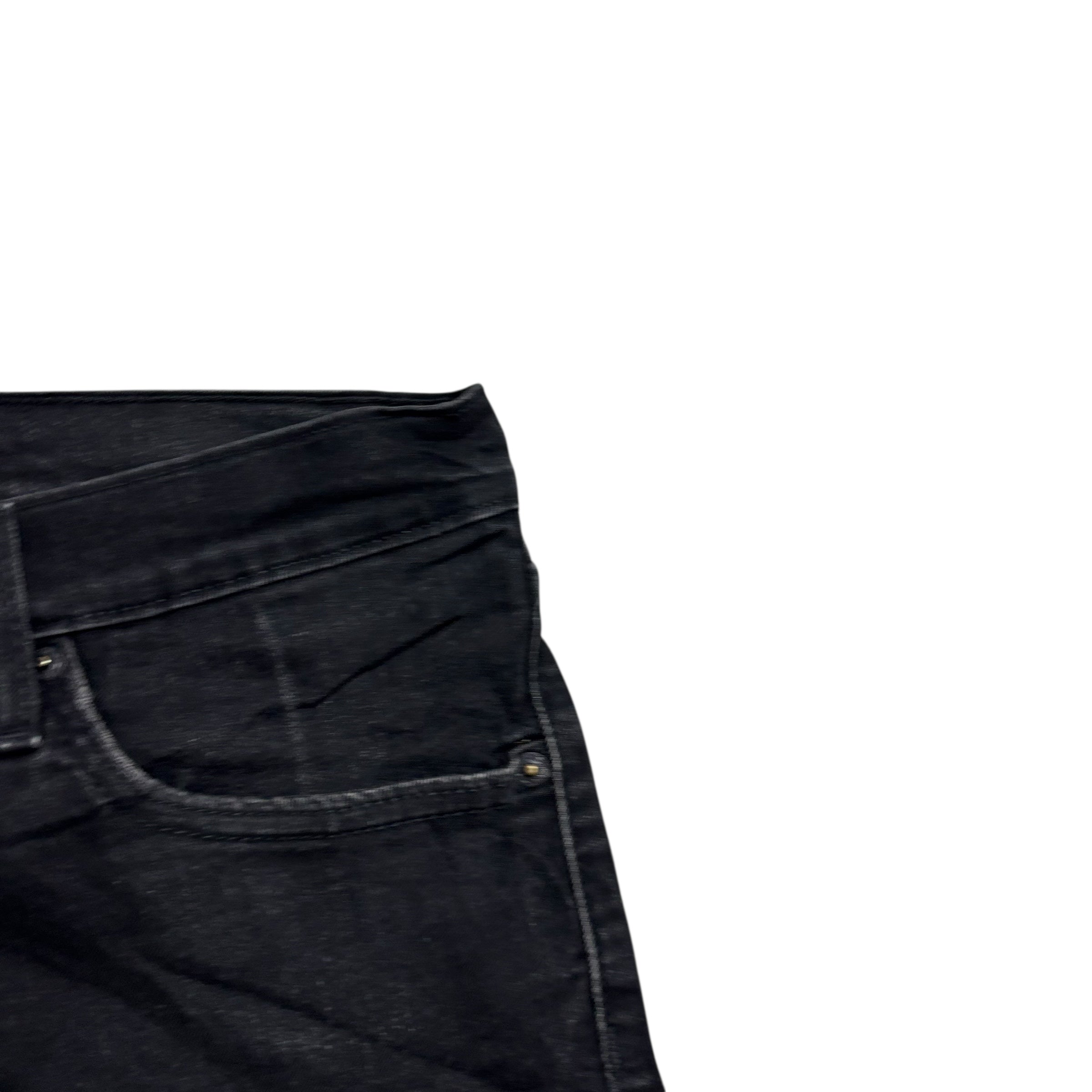 Levis Signature Jeans W34 L32 Mens Black Skinny Fit Stretch Denim