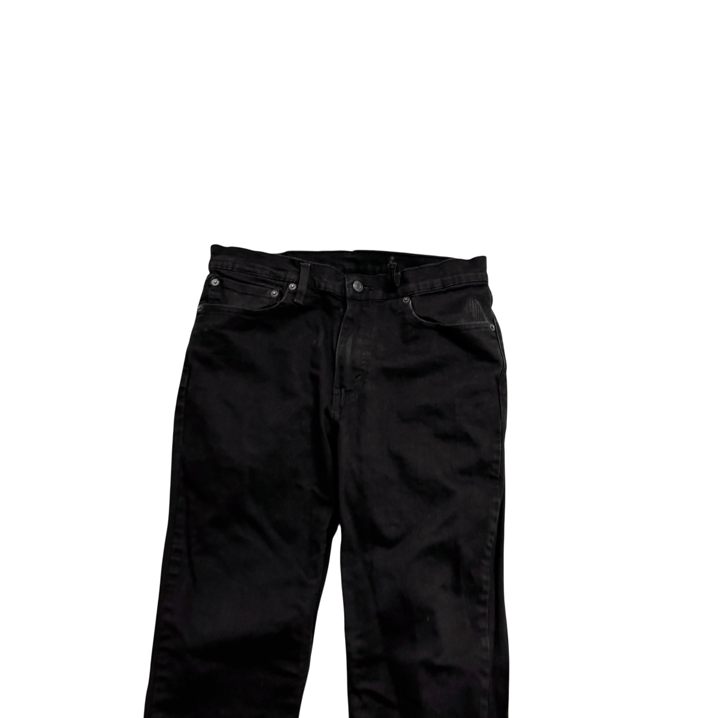 Levis 511 Jeans W32 L34 Mens Black Slim Fit Stretch Denim