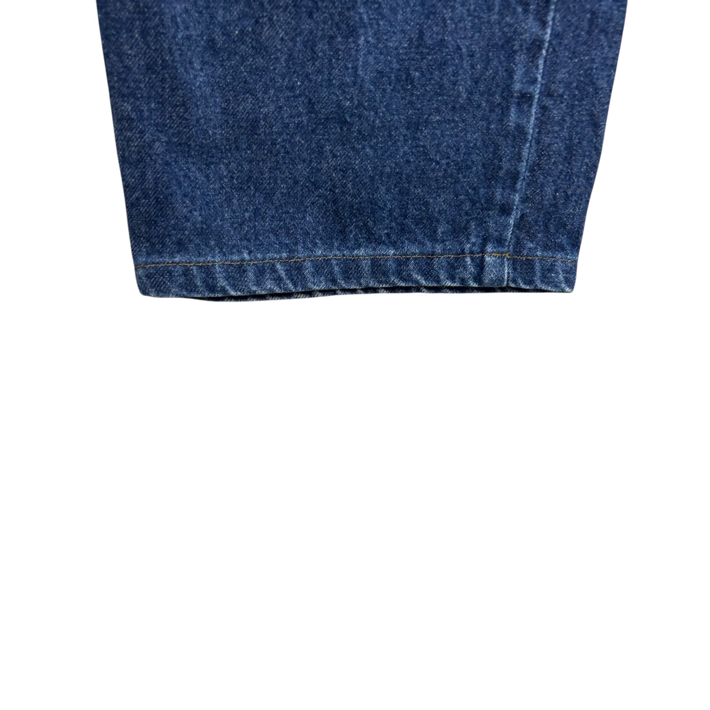 Levis Jeans W36 L28 Mens Dark Blue Relaxed Straight Fit Vintage Denim