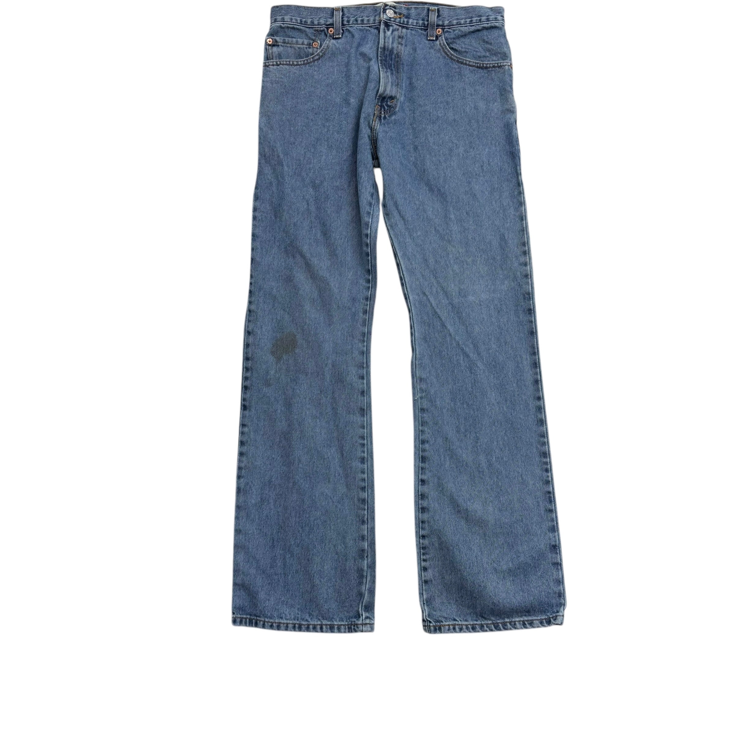 Levis 517 Jeans W34 L32 Mens Mid Blue Regular Bootcut Fit Vintage Denim (F)