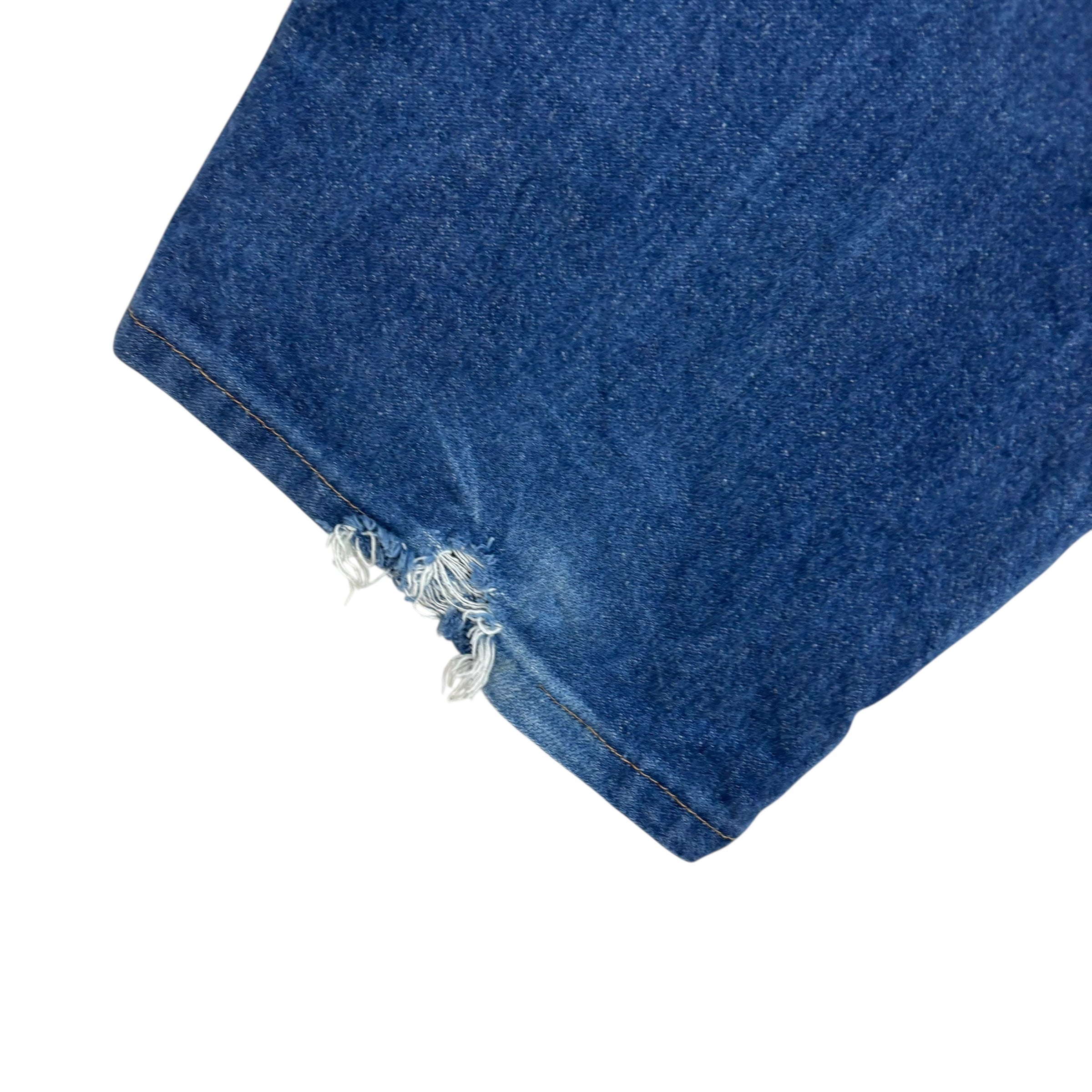 Wrangler Jeans Cowboy Cut W42 L32 Mens Mid Blue 13MWZ Original Fit Denim (F)