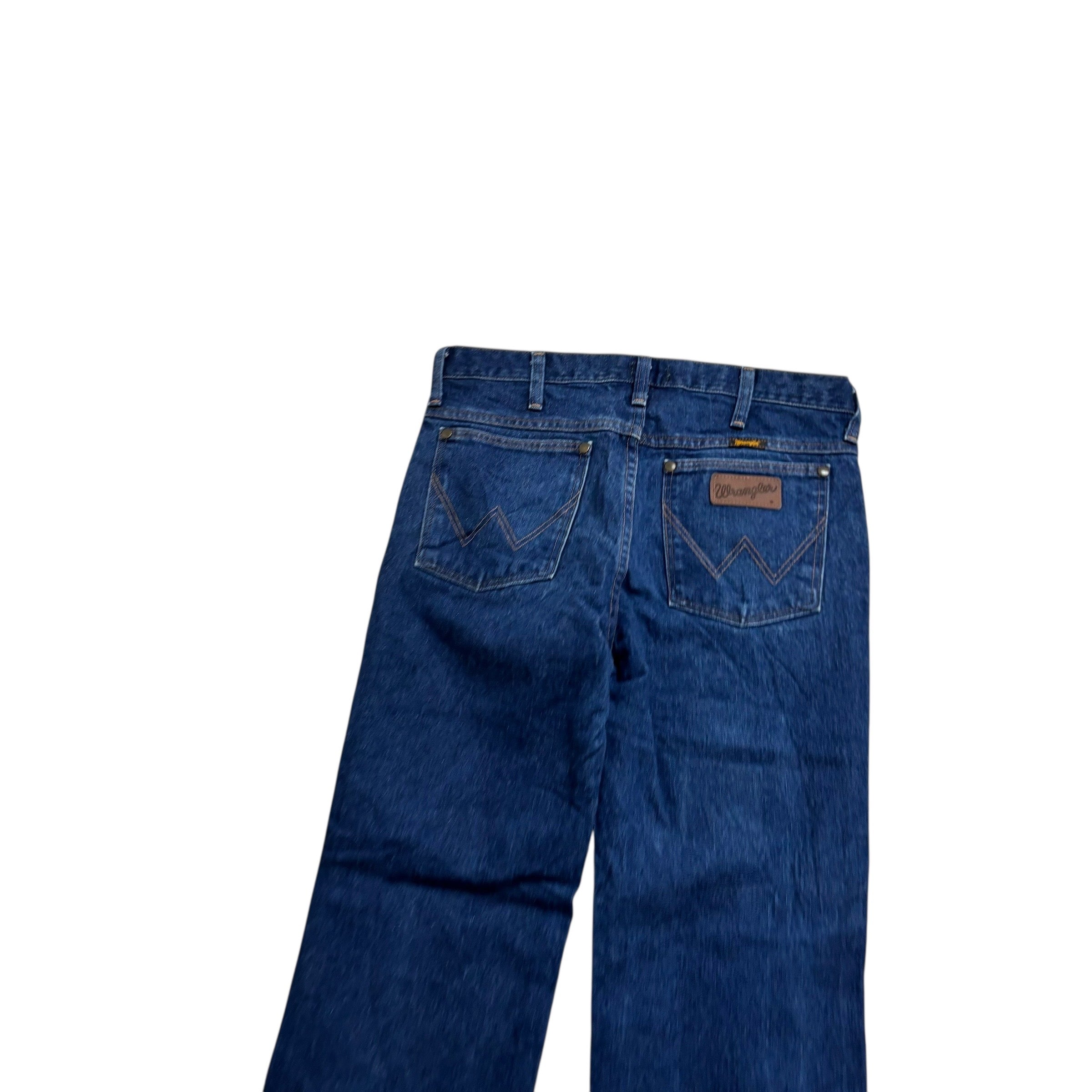 Wrangler Jeans Cowboy Cut W30 L30 Mens Dark Blue 36MWZ Slim Fit Denim (E)