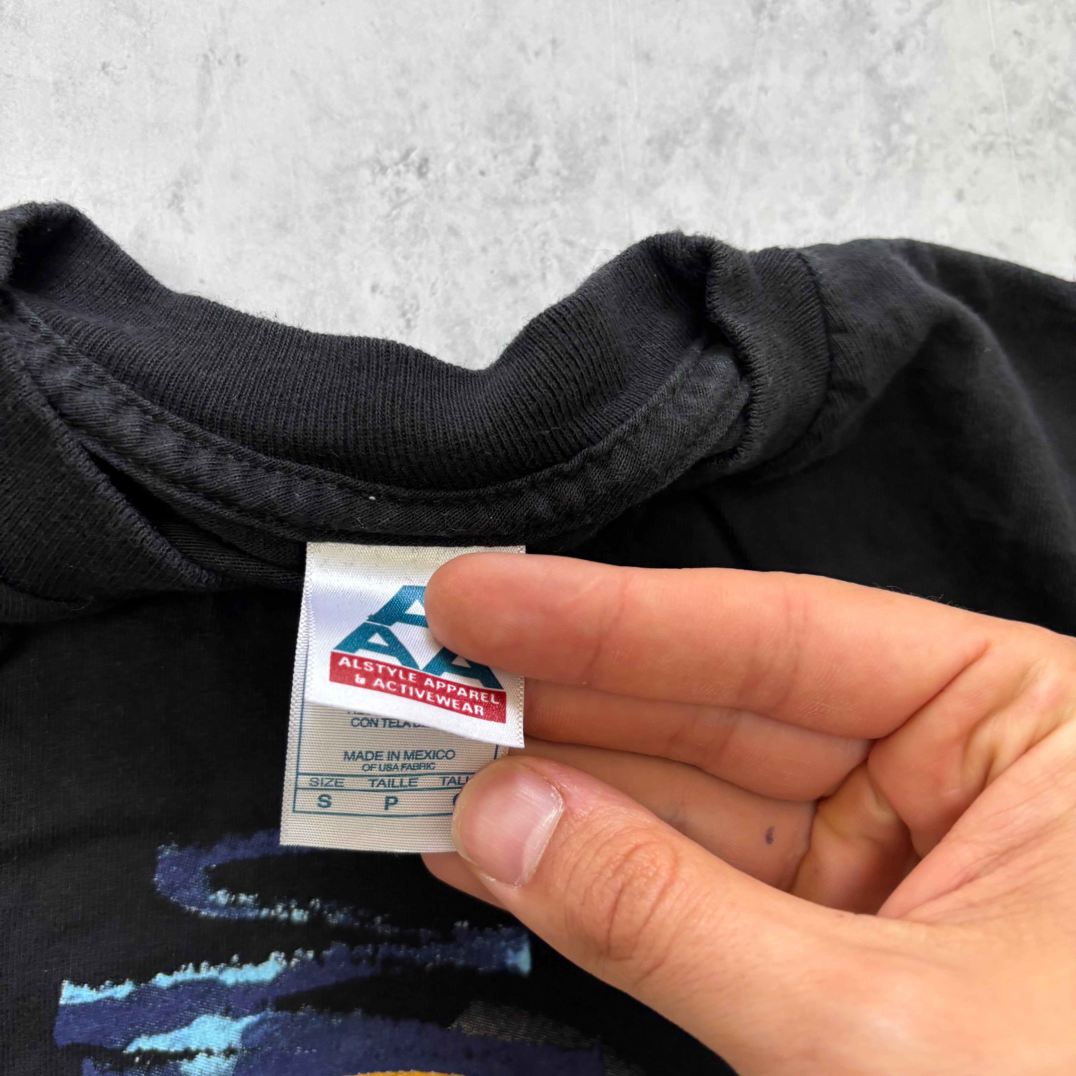 Vintage T Shirt Mens Small Black Graphic Print 00s Riverdance Musical (E)