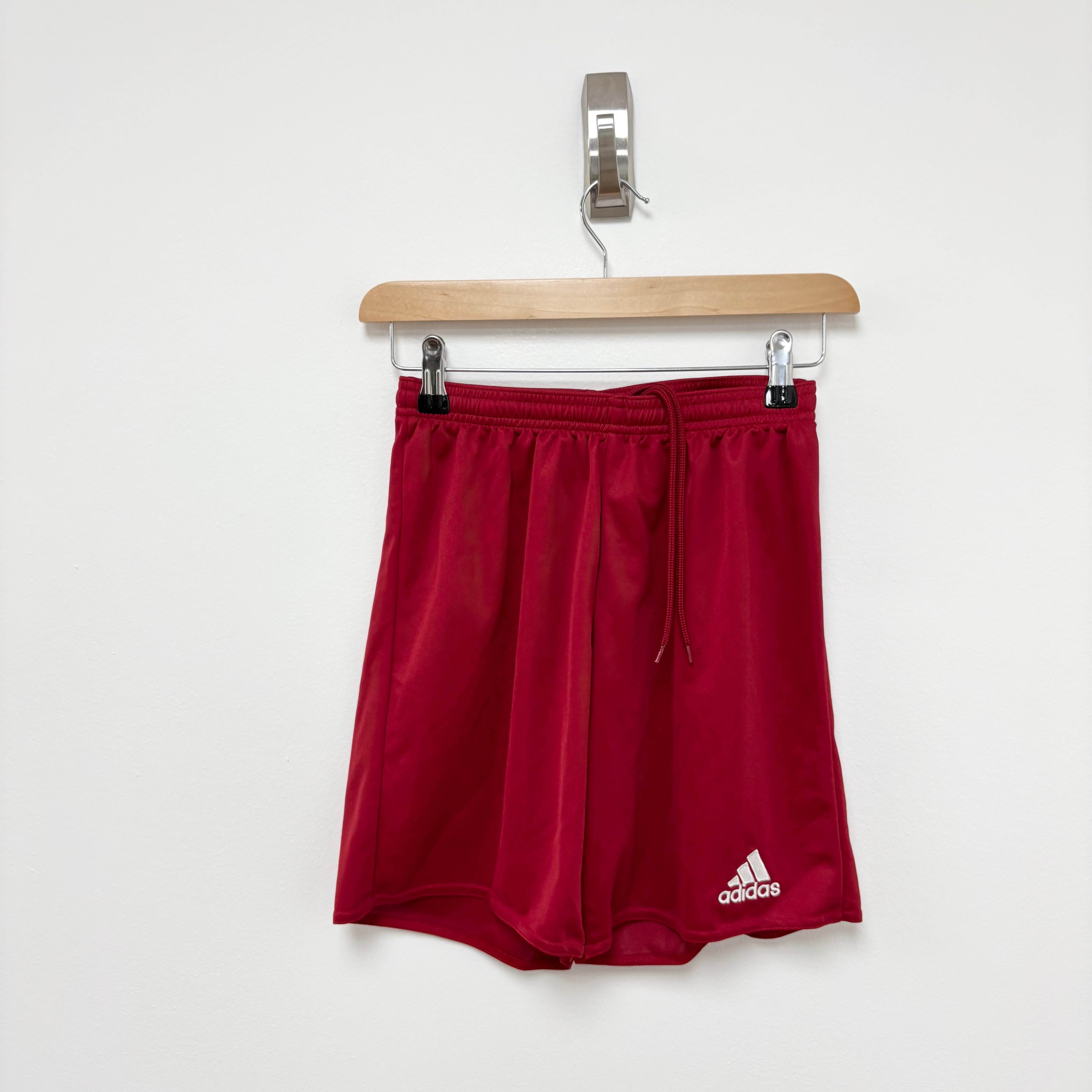 Adidas Shorts Mens Small Red Sports Running Gym Athletic (E)