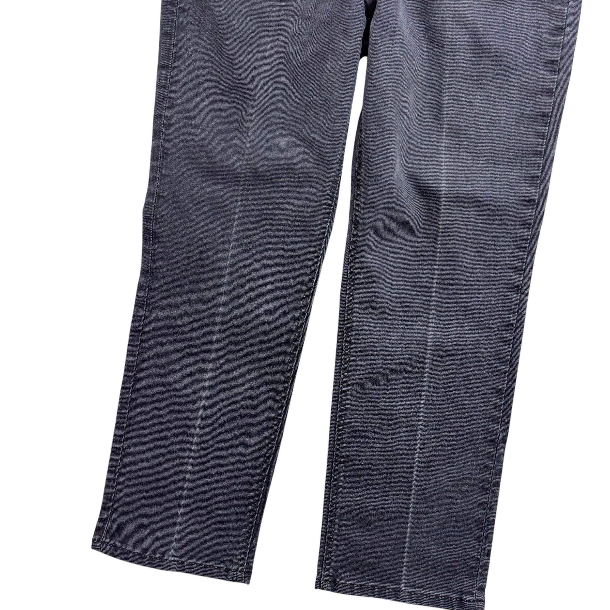 Levis 541 Jeans W38 L29 Mens Grey Athletic Tapered Fit Stretch Denim