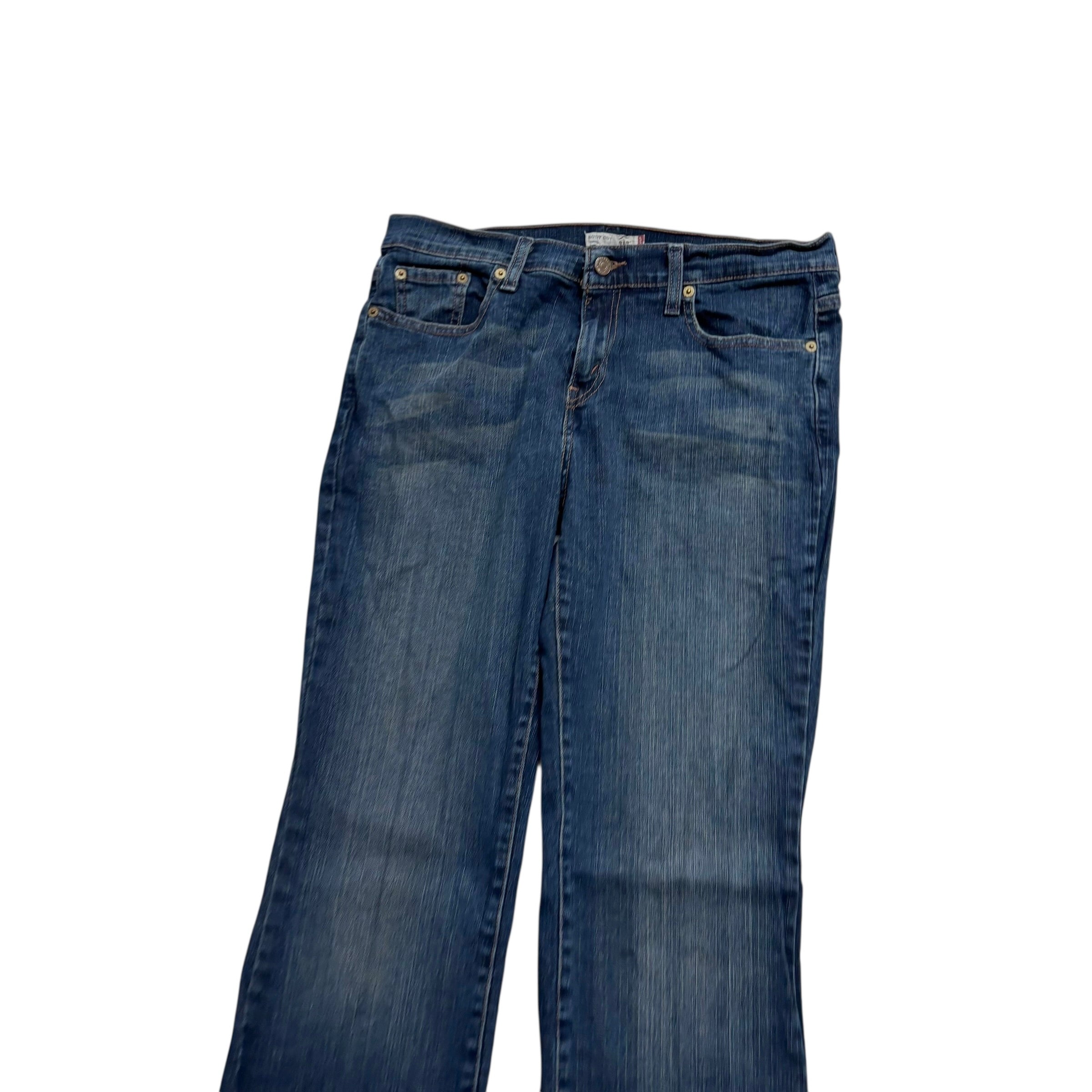 Levis 515 Jeans W32 L30 Womens Dark Blue Bootcut Fit Stretch Vintage (E)