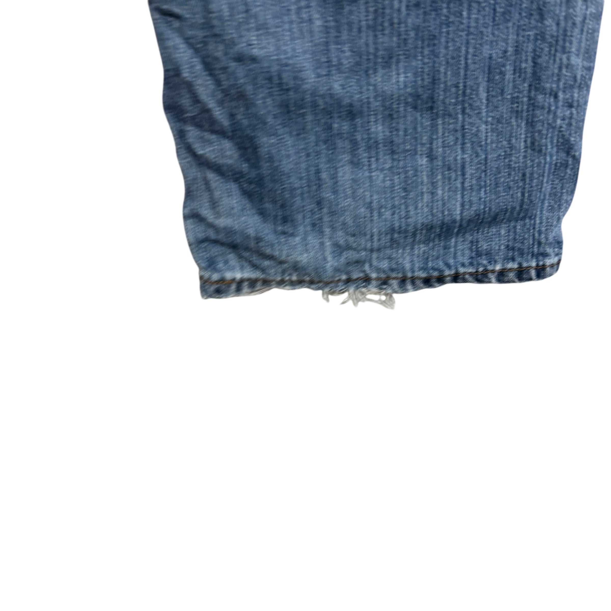 Levis 559 Jeans W33 L32 Mens Mid Blue Relaxed Straight Fit Denim (F)