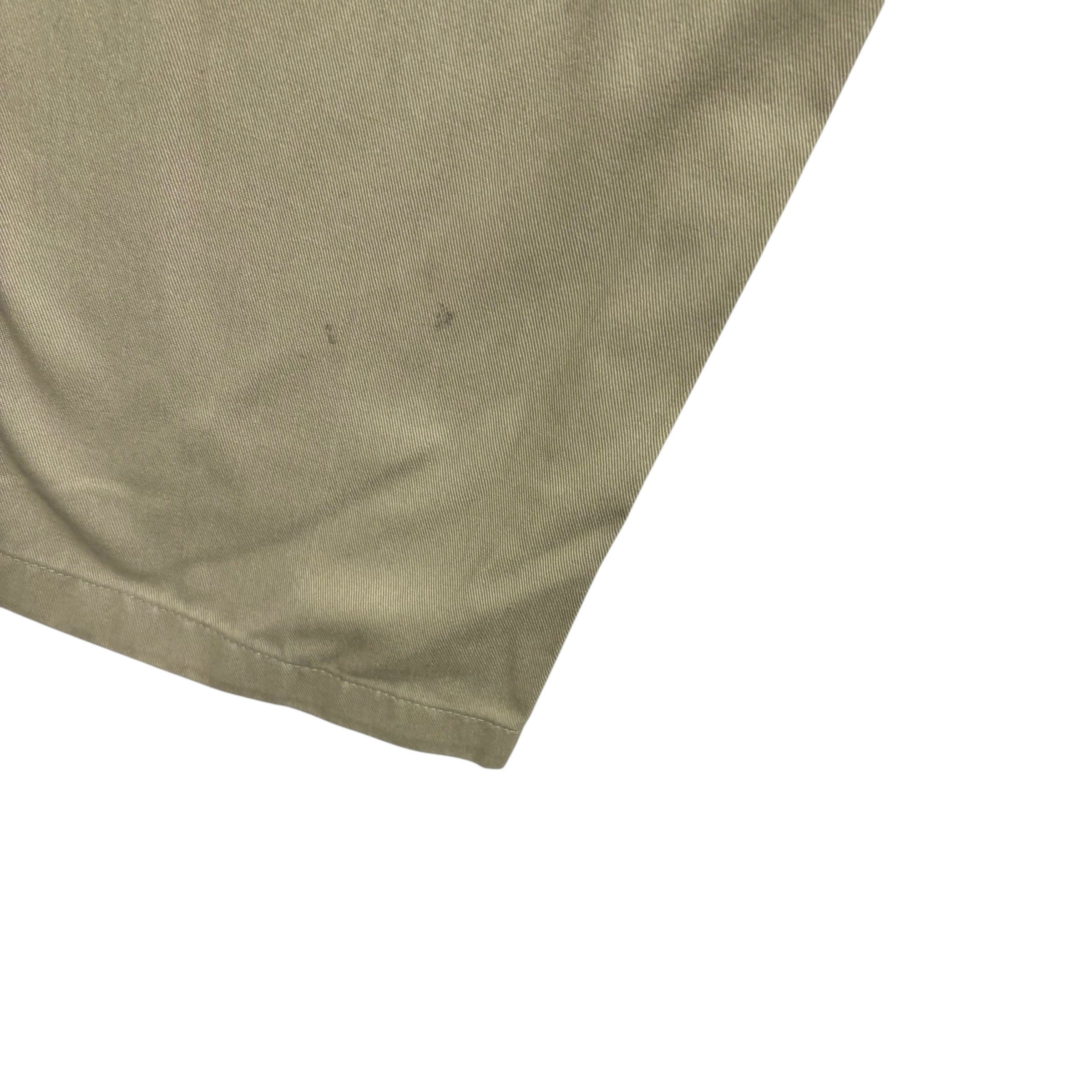 Dickies 874 Trousers W42 L30 Mens Beige Pants Original Straight Fit Workwear