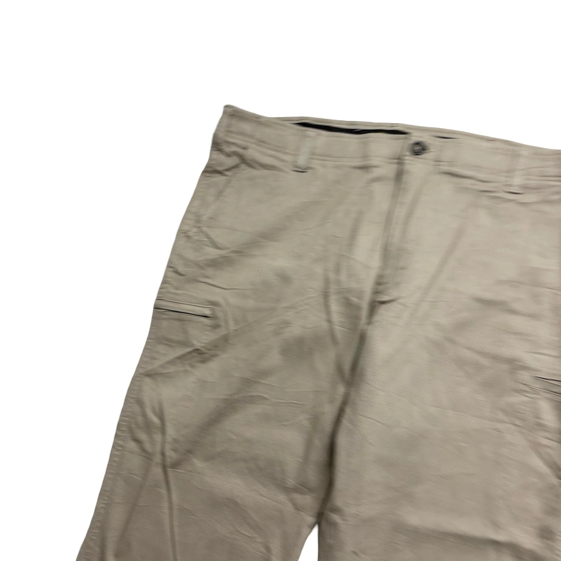 Lee Cargo Trousers W42 L30 Mens Beige Regular Straight Fit Stretch Pants (E)