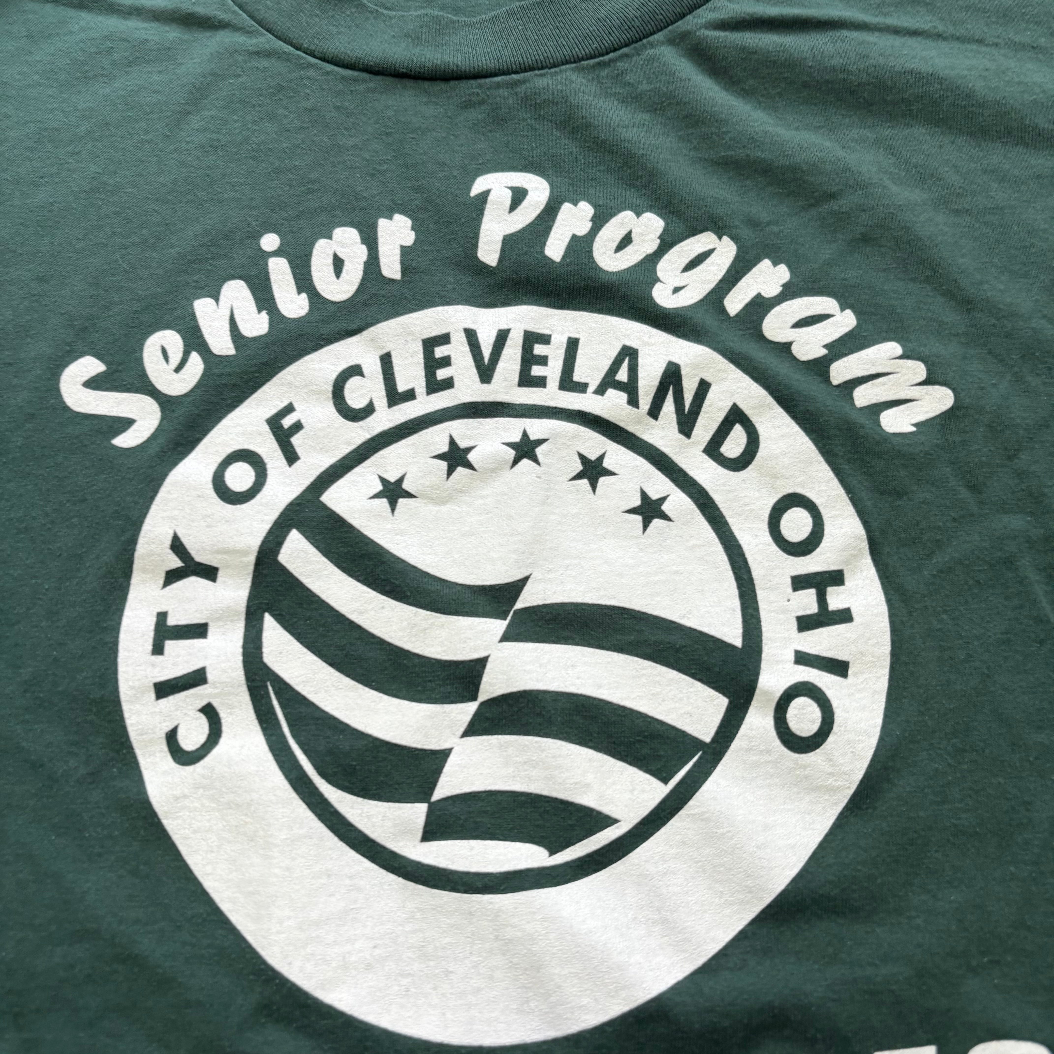 Vintage T Shirt Mens XL Green Single Stitch Graphic Print 90s USA (E)