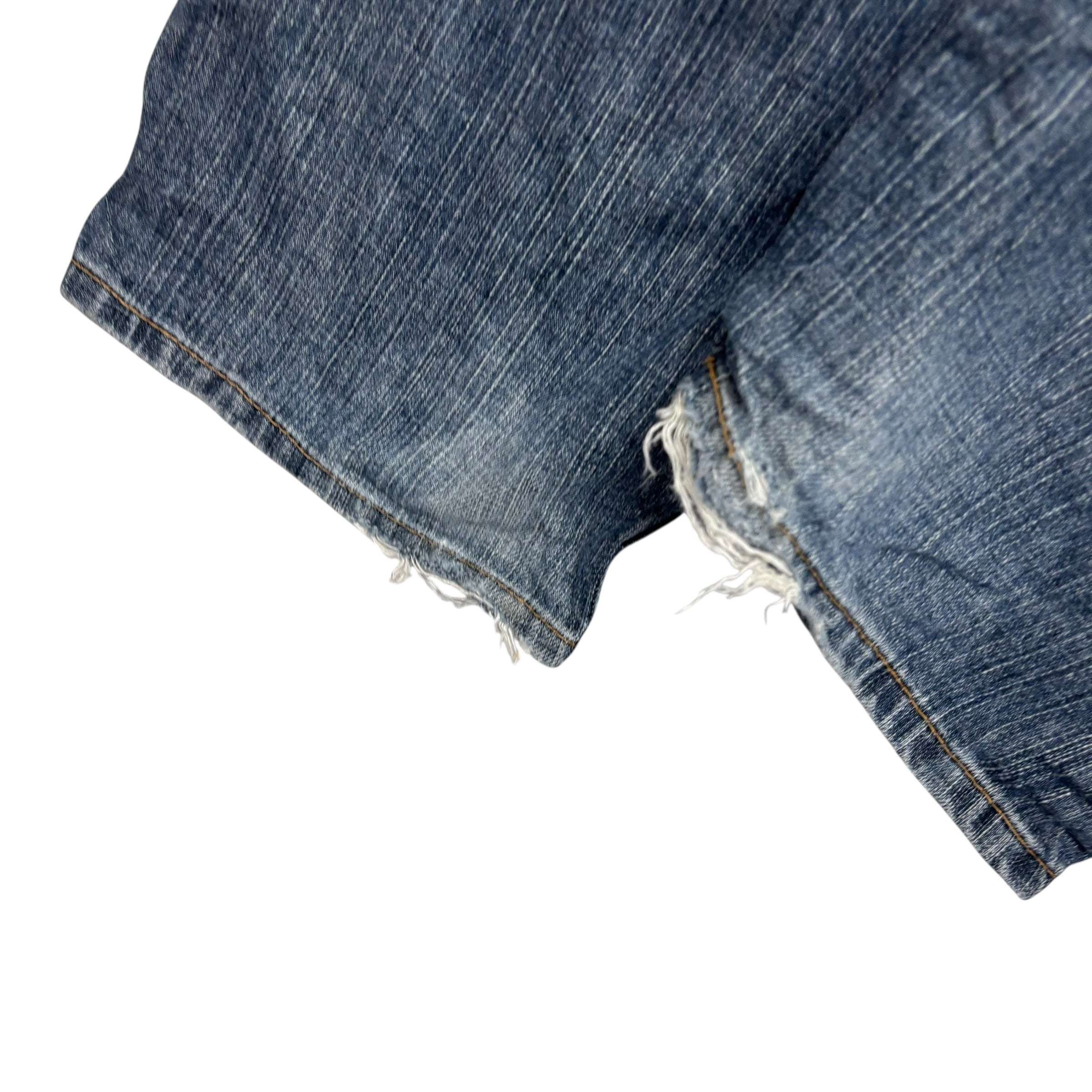 Levis 559 Jeans W36 L32 Mens Mid Blue Baggy Relaxed Straight Fit Denim (F)