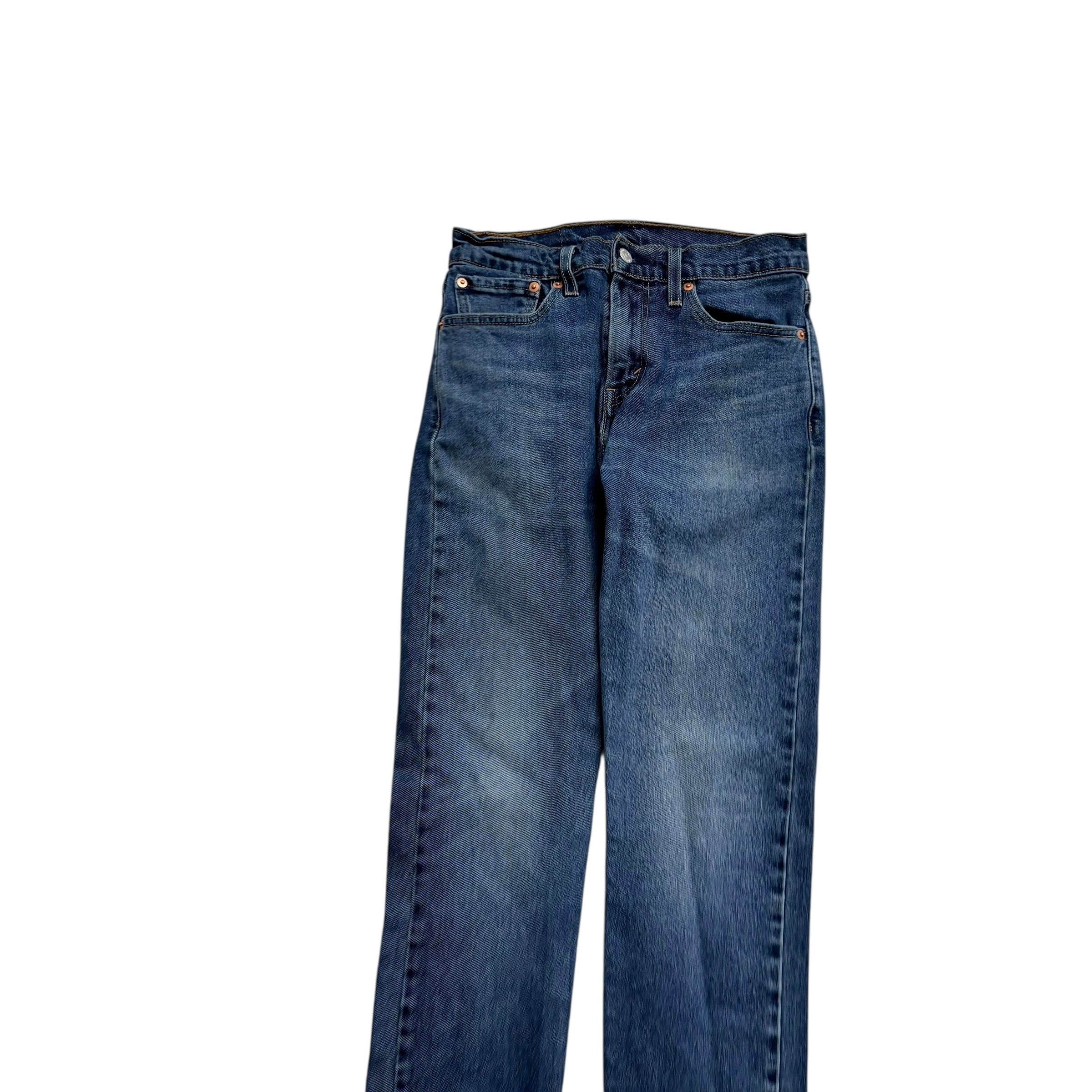 Levis 512 Jeans W28 L32 Mens Mid Blue Slim Tapered Fit Stretch Denim