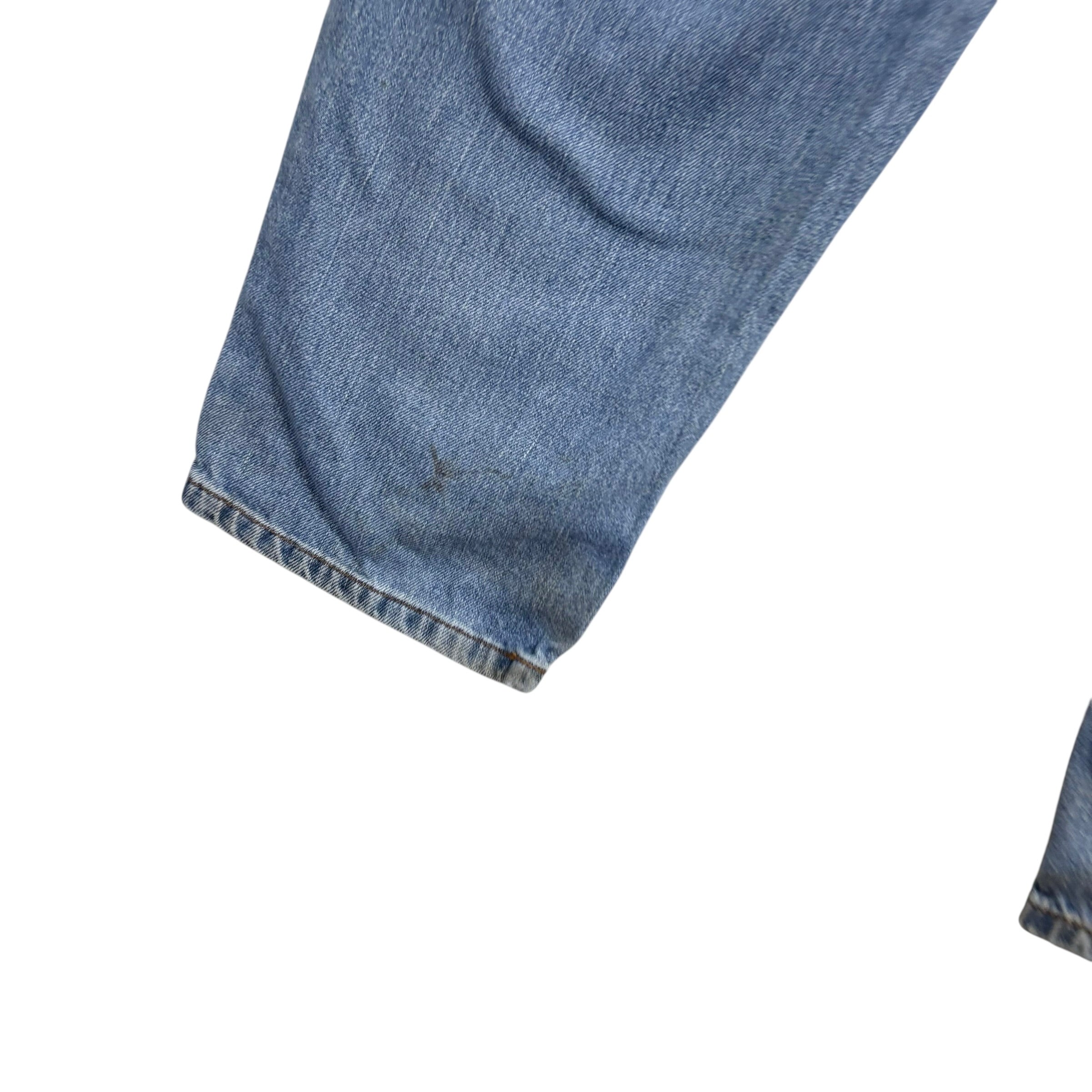 Levis 560 Jeans W40 L34 Mens Light Blue Baggy Relaxed Comfort Vintage (F)