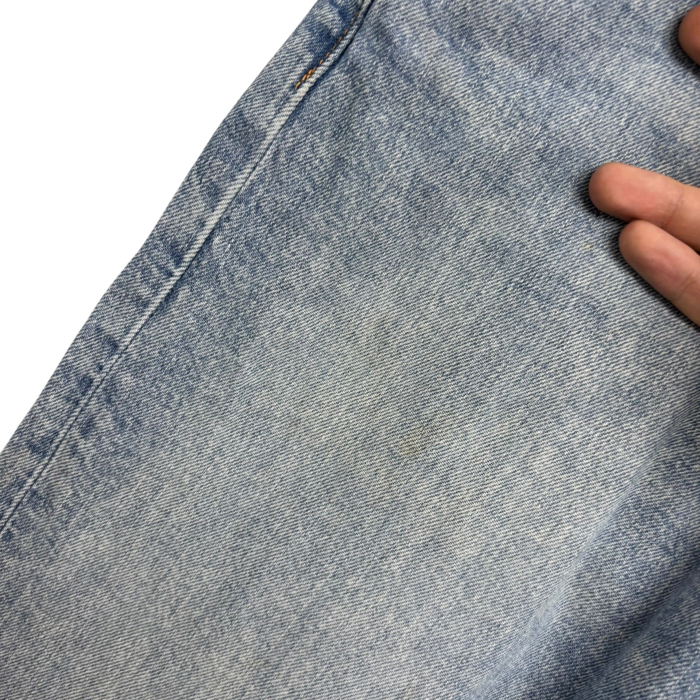 Levis 510 Jeans W38 L30 Mens Light Blue Skinny Fit Stretch Denim