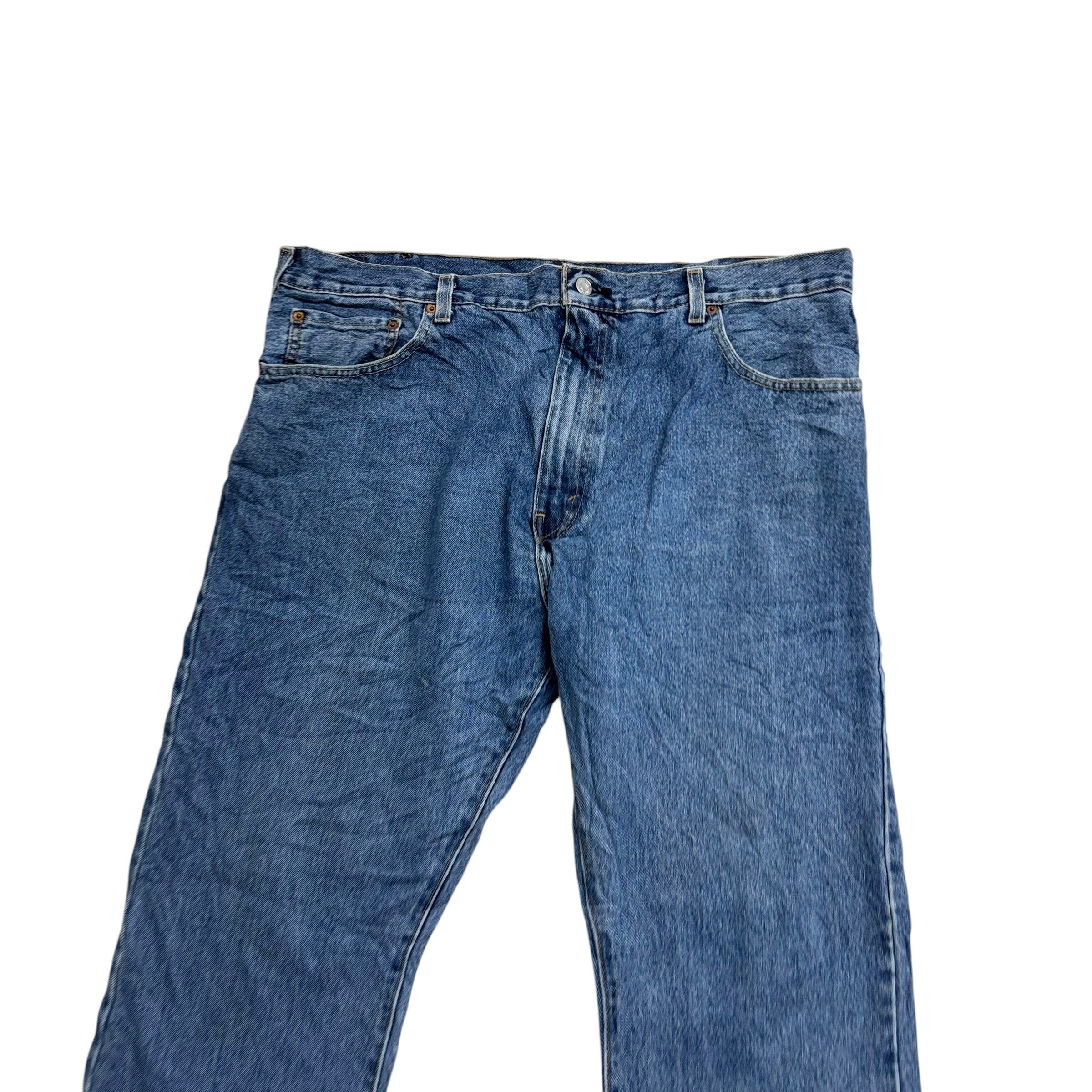 Levis 517 Jeans W40 L32 Mens Mid Blue Regular Bootcut Fit Denim