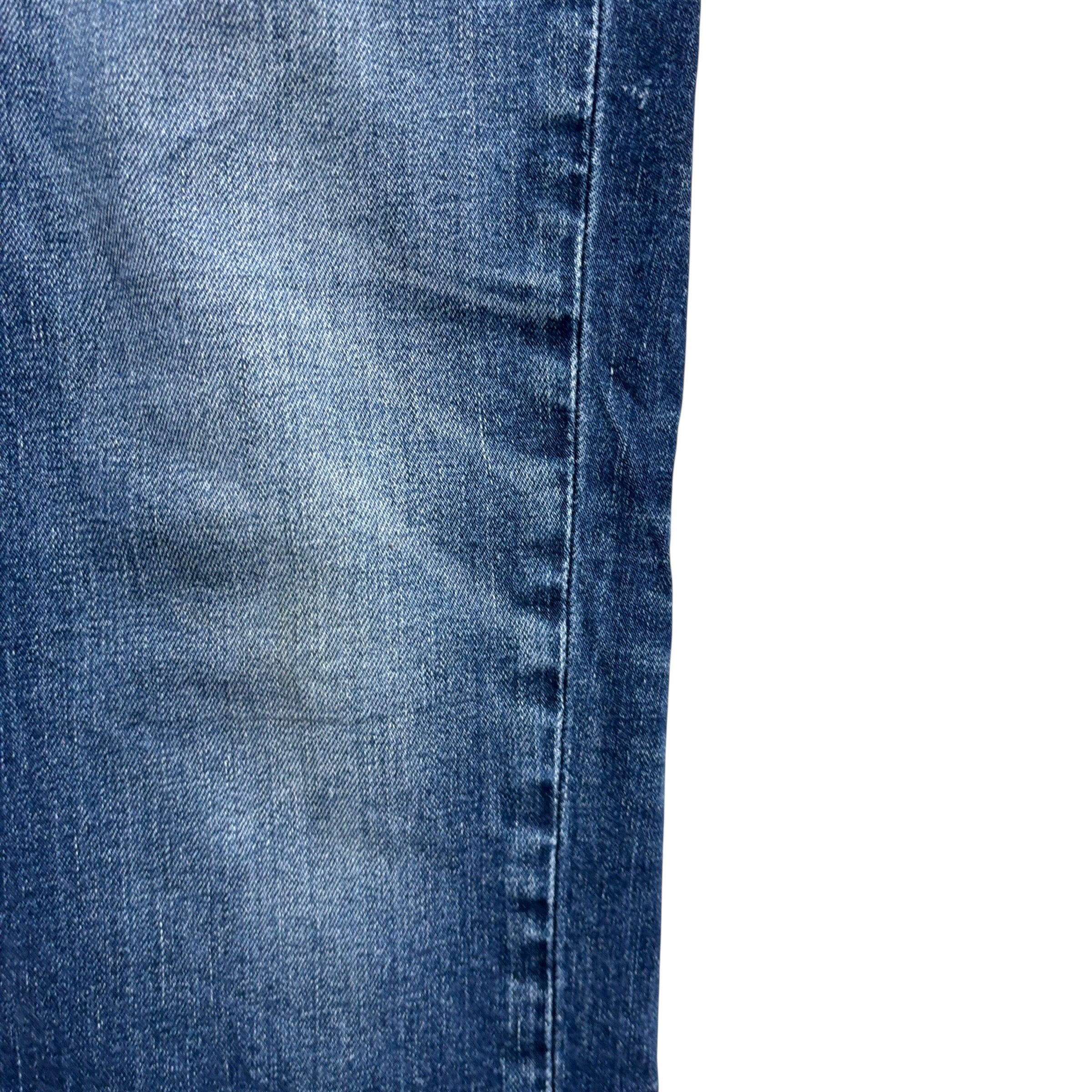 Levis 511 Jeans W33 L32 Mens Mid Blue Slim Fit Stretch Denim